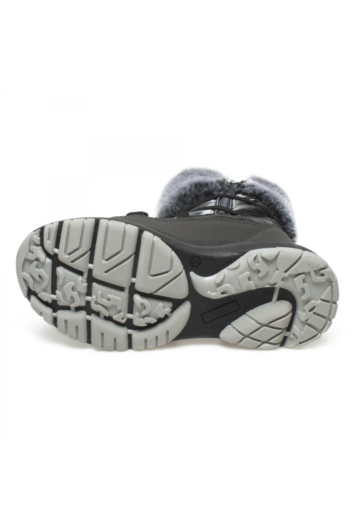 Buck1080 Ego Waterproof Kar Gümüş Kız Çocuk Bot - Görsel 6