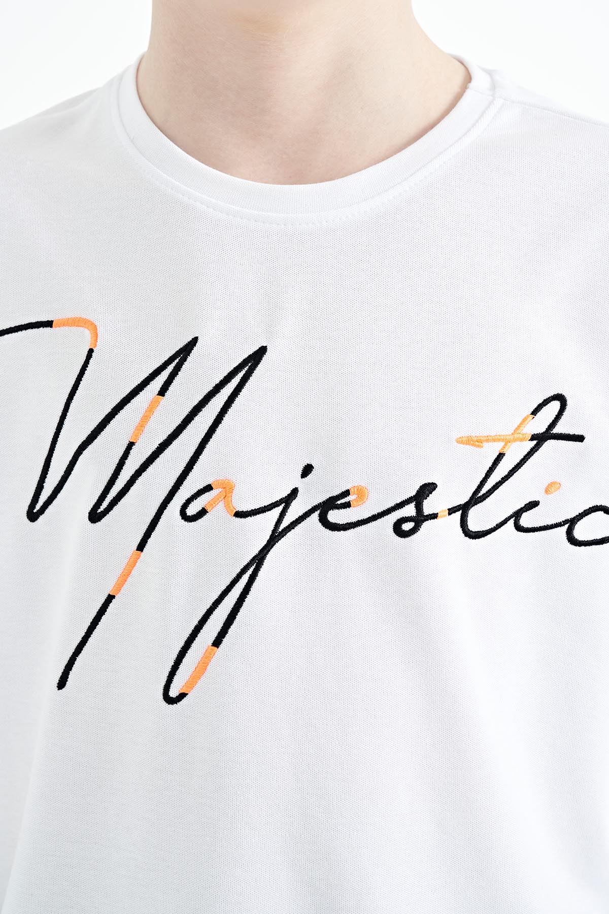 Louis Vuitton T-shirt Signature Beyaz Erkek