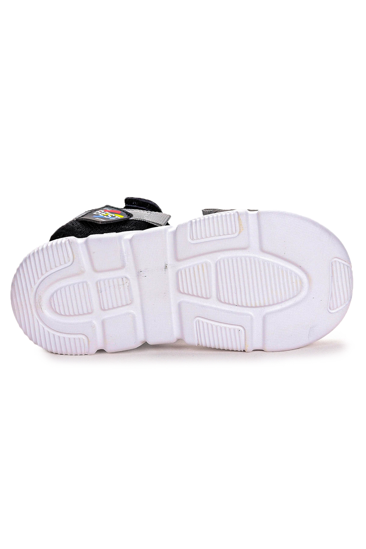 Cırtlı Yürüyüş Kız/Erkek Çocuk Sandalet 200 Siyah - Gri - Görsel 6