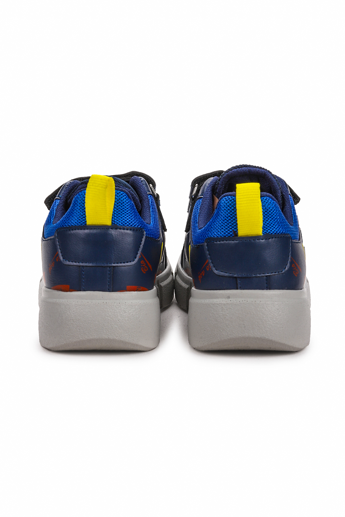 Cırtlı Fileli Kız/Erkek Çocuk Spor Ayakkabı 3013 Lacivert - Görsel 5