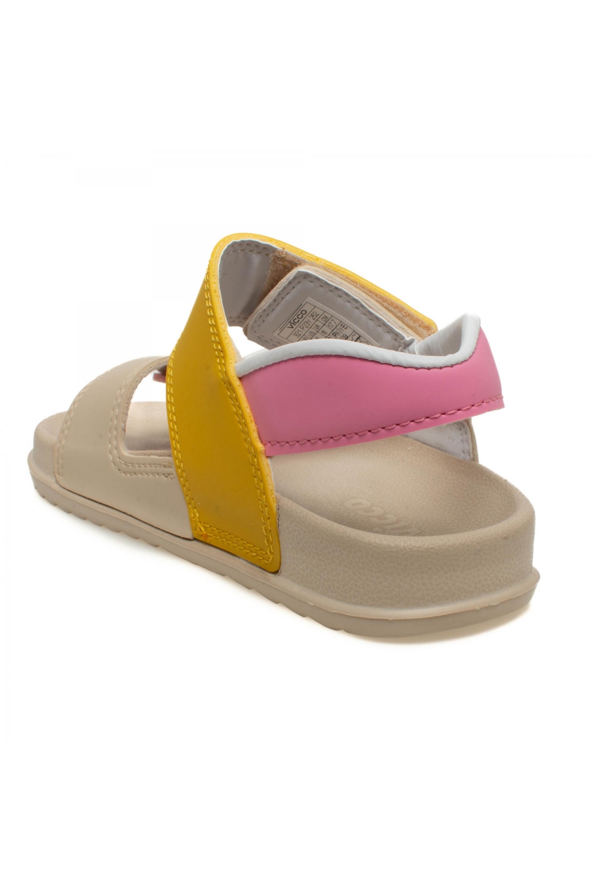 321.p23Y252 Krixi Patik Phylon Bej Çocuk Sandalet - Görsel 5