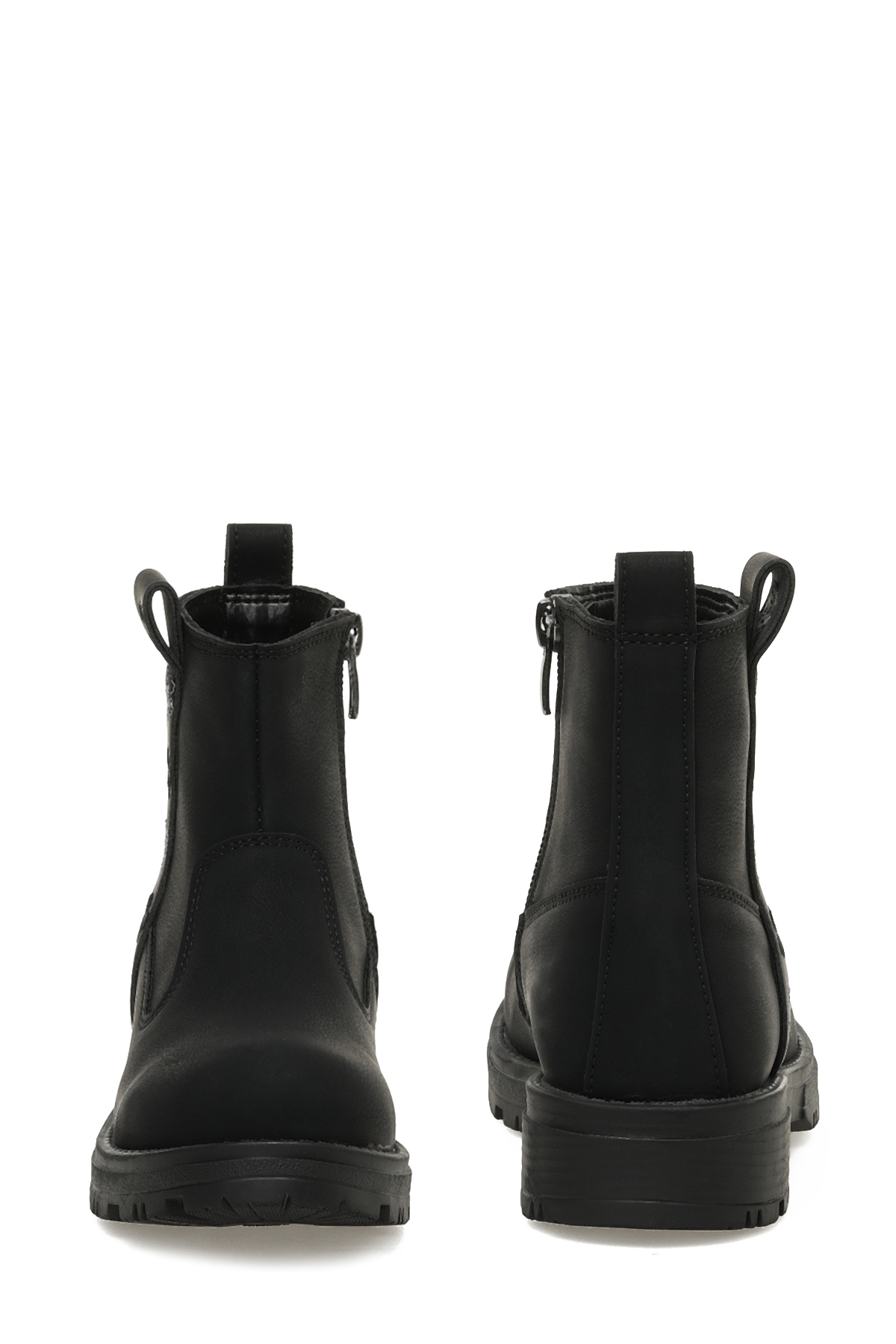 LOUIS.F 3PR Siyah Kız Çocuk Biker Bot - Görsel 6