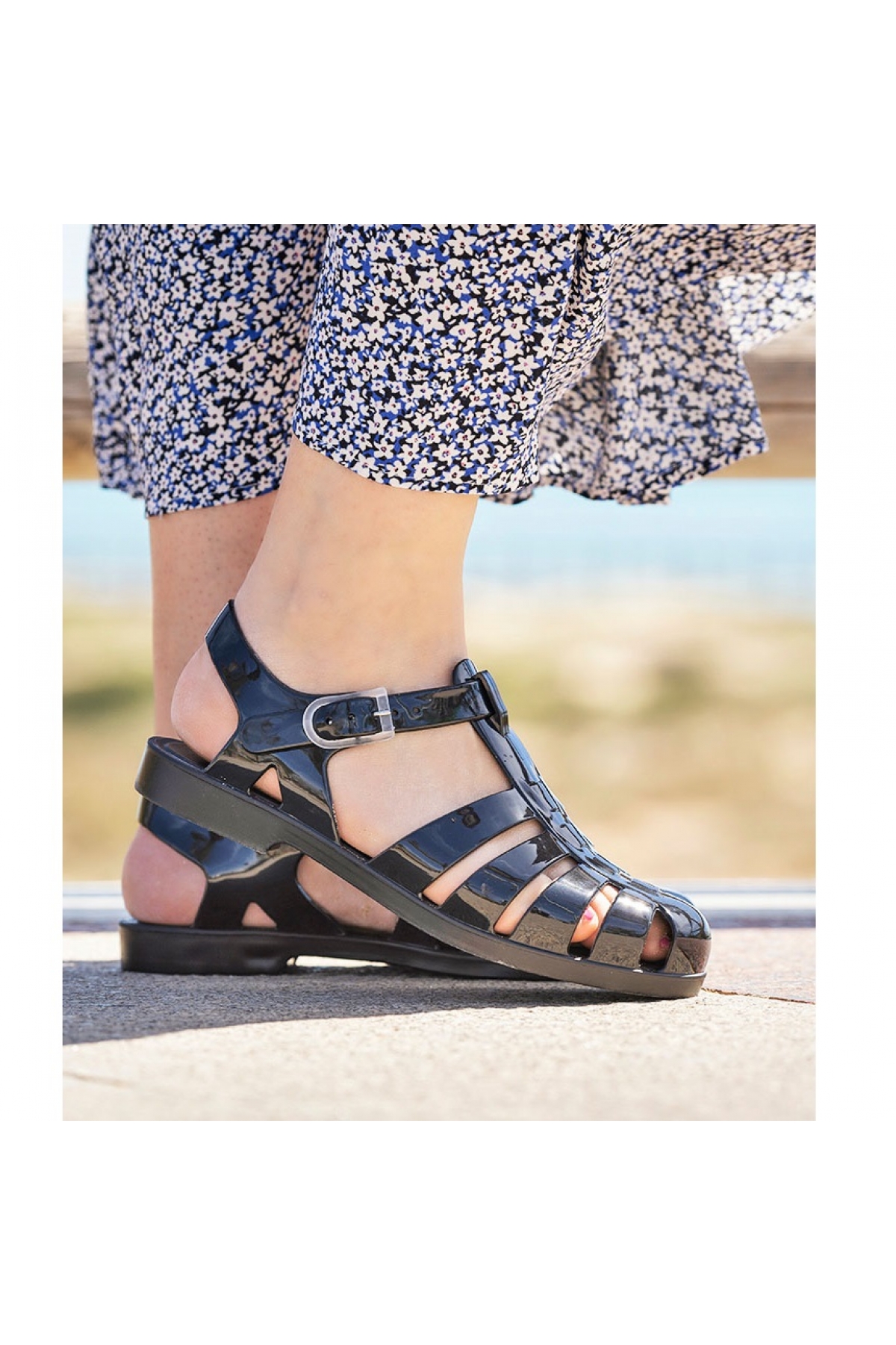 Igor Igor Siyah İgor Kadın Sandalet Sandalet & Terlik | Flo Siyah - 3. görsel