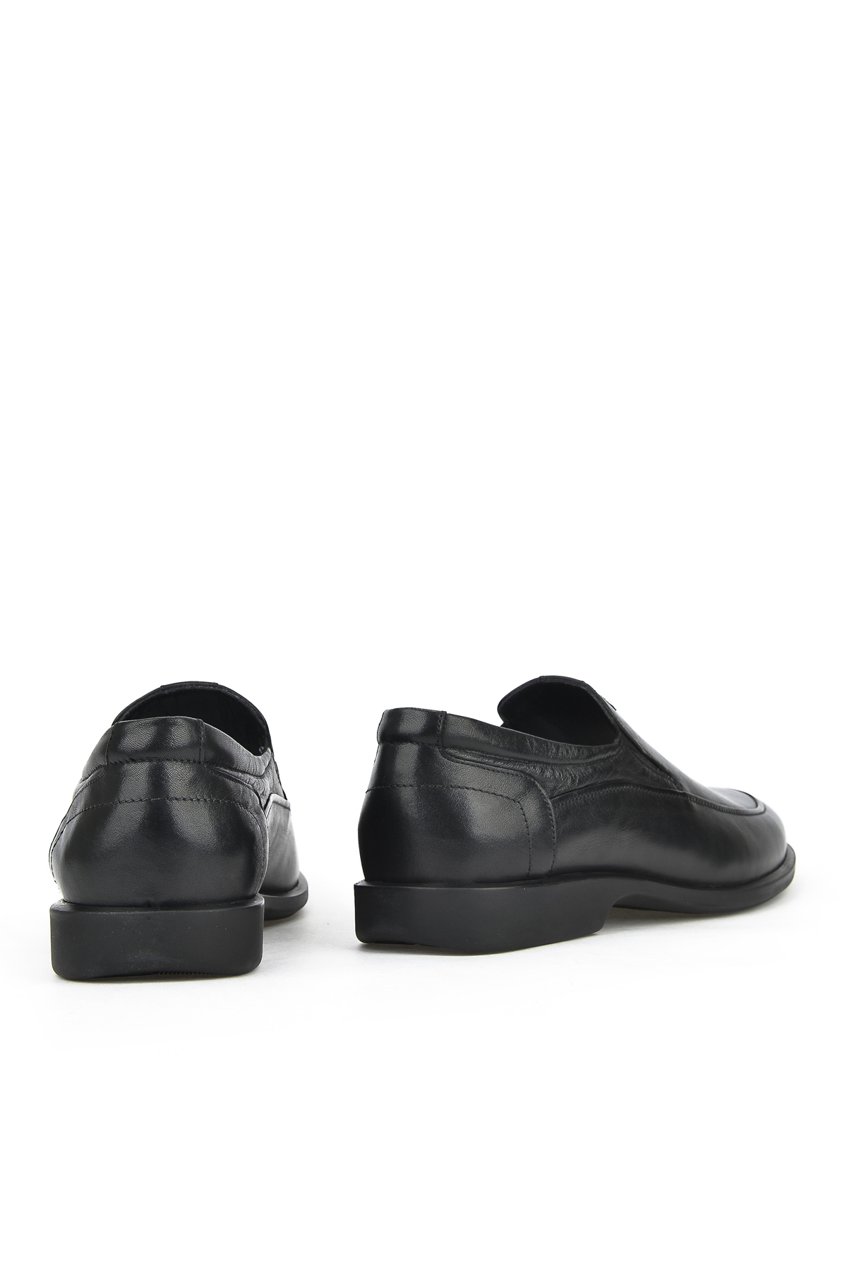 Erkek Hakiki Deri Ayakkabı 14192Z16785 Siyah - Görsel 4