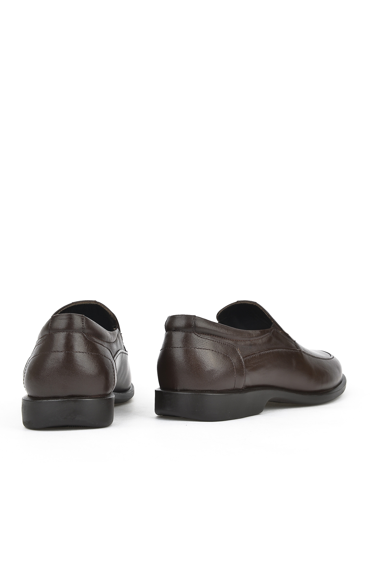 Erkek Hakiki Deri Ayakkabı 14192Z16785 Kahve - Görsel 4