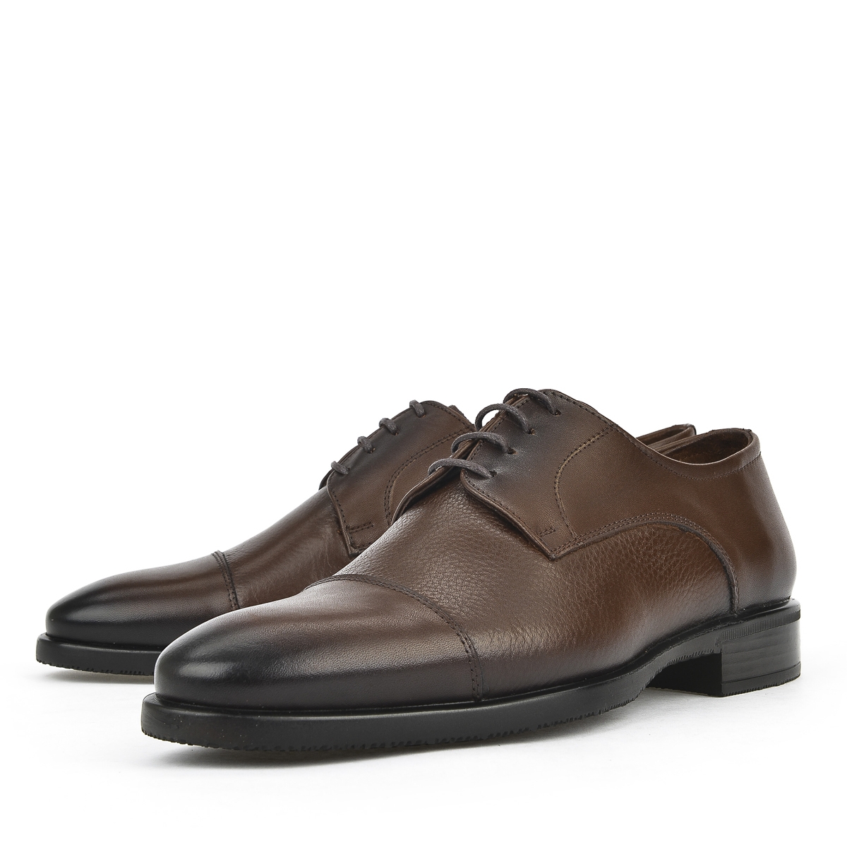 Erkek Hakiki Deri Ayakkabı 123745 8009 Kahve - Görsel 7