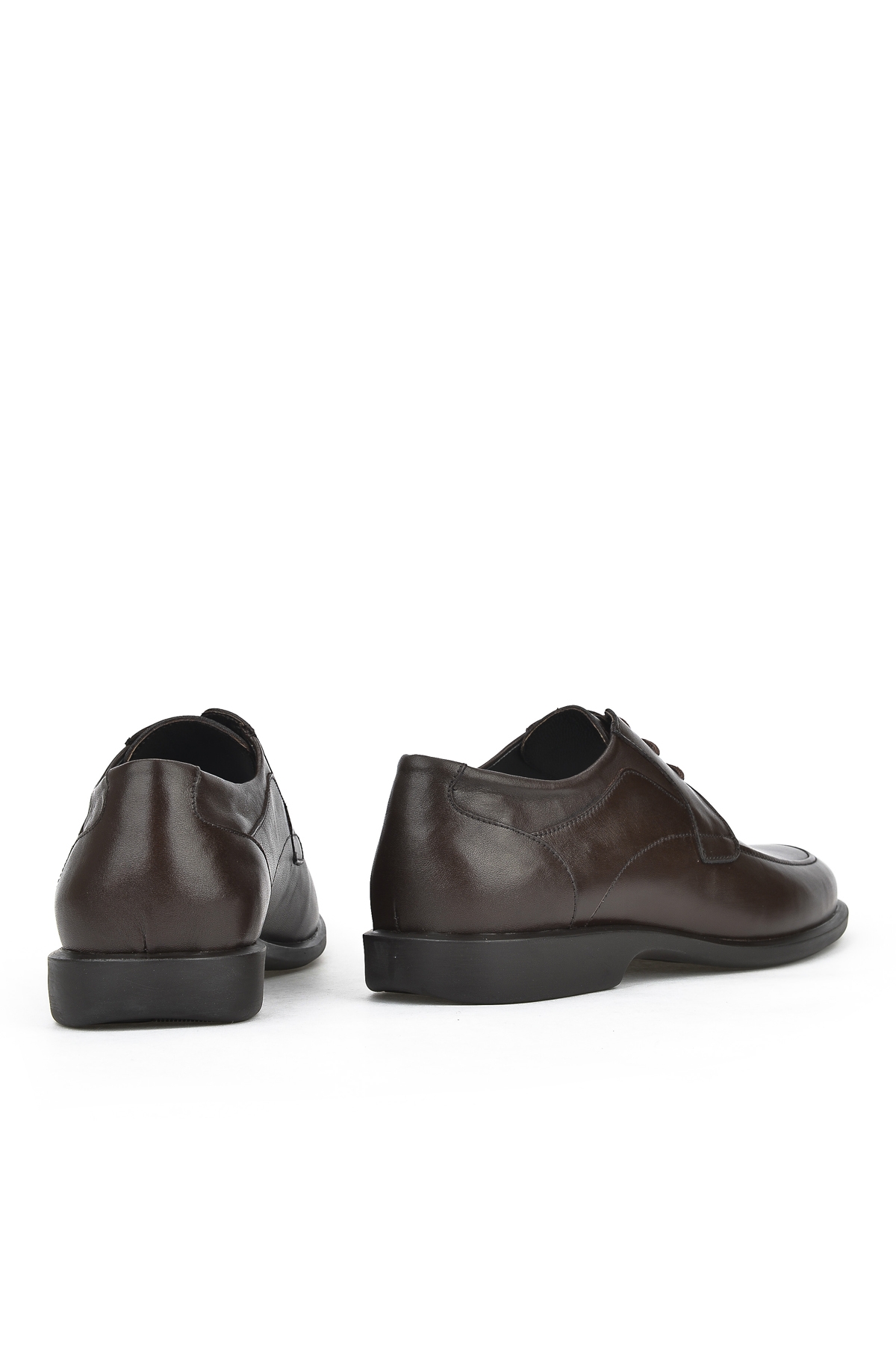 Erkek Hakiki Deri Ayakkabı 14192Z16783 Kahve - Görsel 4