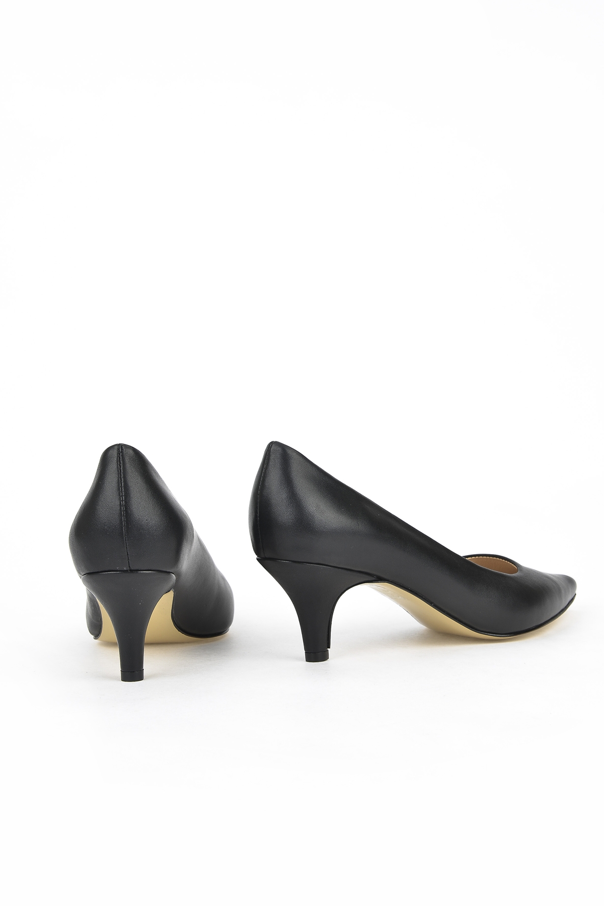 Ziya Kadın Hakiki Deri Topuklu Ayakkabı 1231003 324 Siyah - Görsel 4