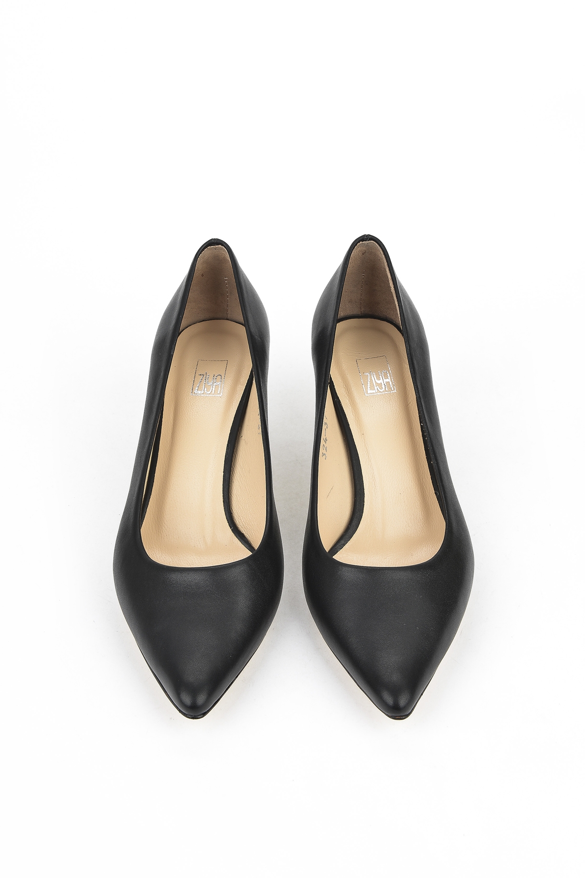 Ziya Kadın Hakiki Deri Topuklu Ayakkabı 1231003 324 Siyah - Görsel 5