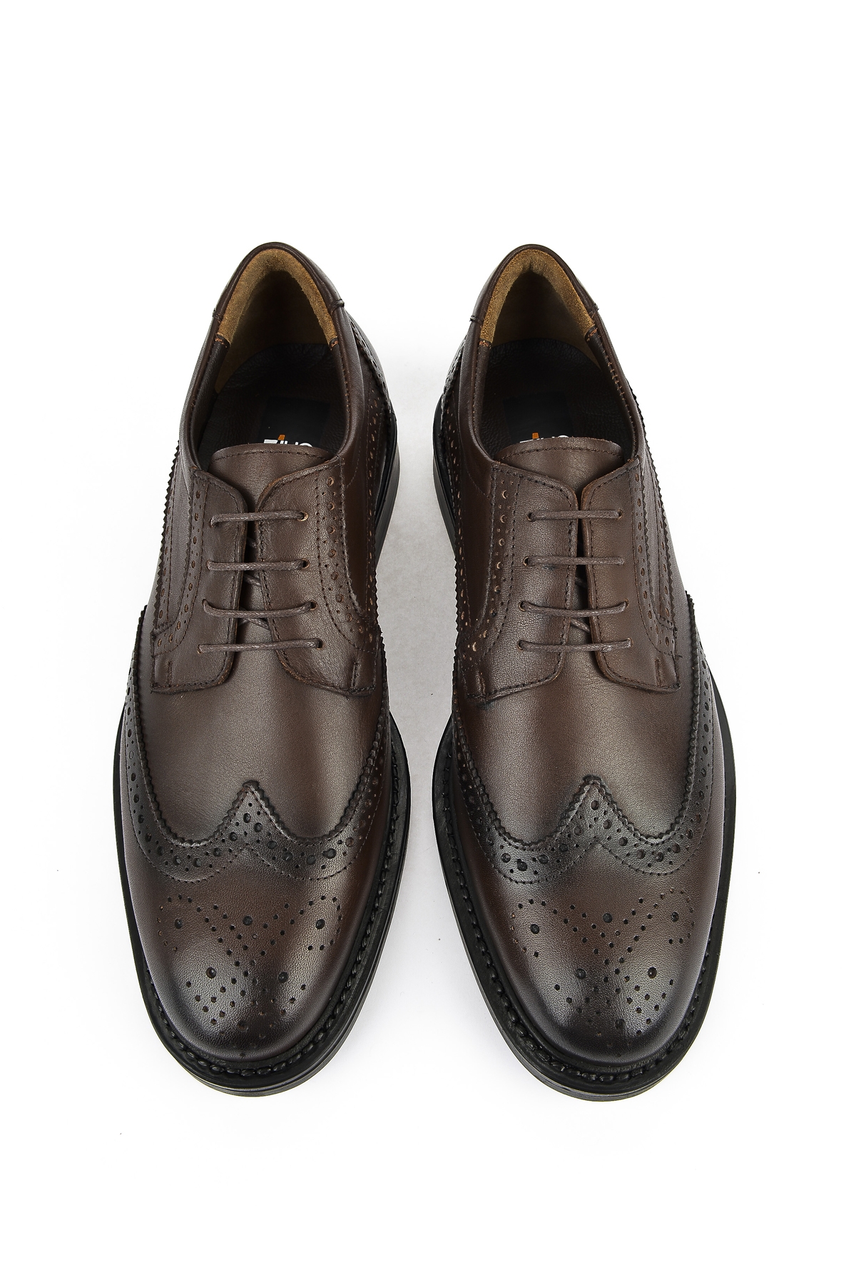Hakiki Deri Erkek Ayakkabı 141744Z2383 Kahve - Görsel 6