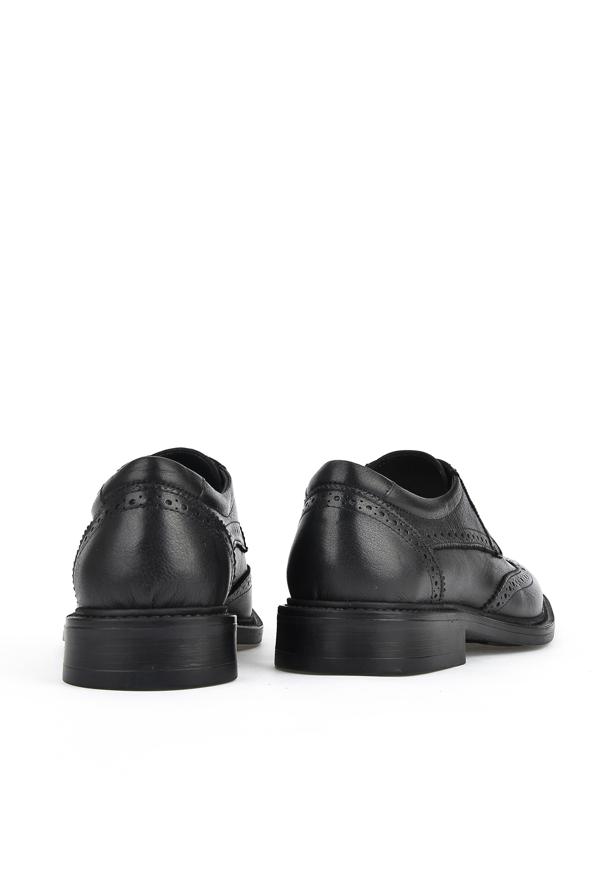 Hakiki Deri Erkek Ayakkabı 141744Z2383 Siyah - Görsel 4