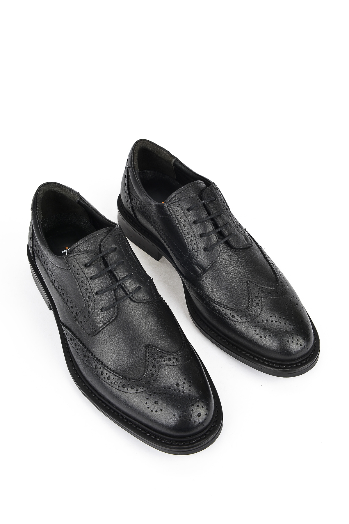 Hakiki Deri Erkek Ayakkabı 141744Z2383 Siyah - Görsel 6
