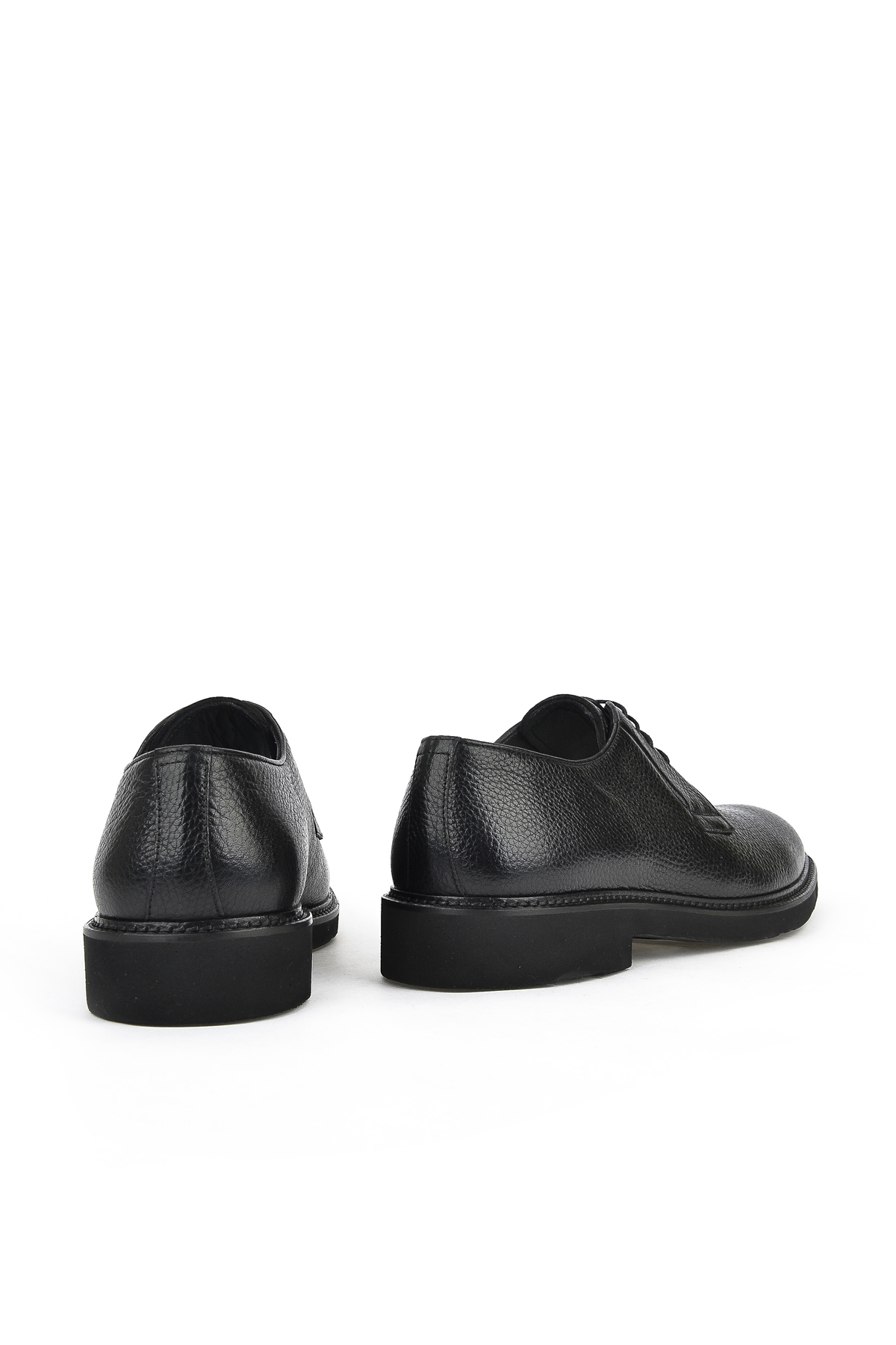 Erkek Hakiki Deri Ayakkabı 133145Z1519F Siyah - Görsel 4