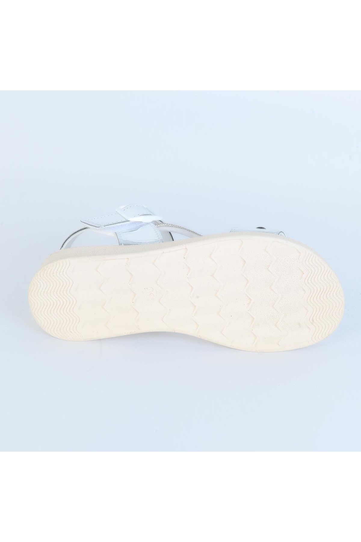 5095 Cırtlı Yazlık Kız Çocuk Sandalet Ayakkabı - Görsel 4