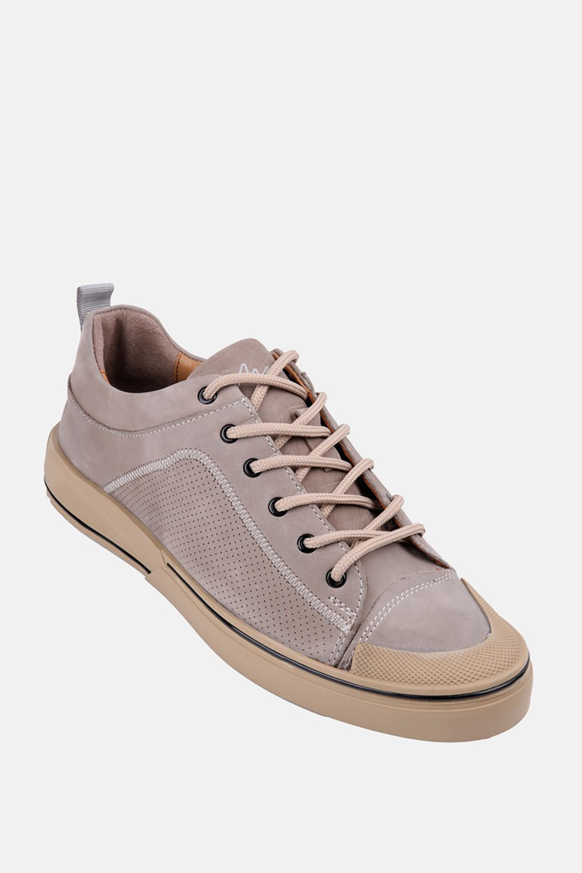 Erkek Termo Taban Casual Deri Ayakkabı 17134 Bej - Görsel 3