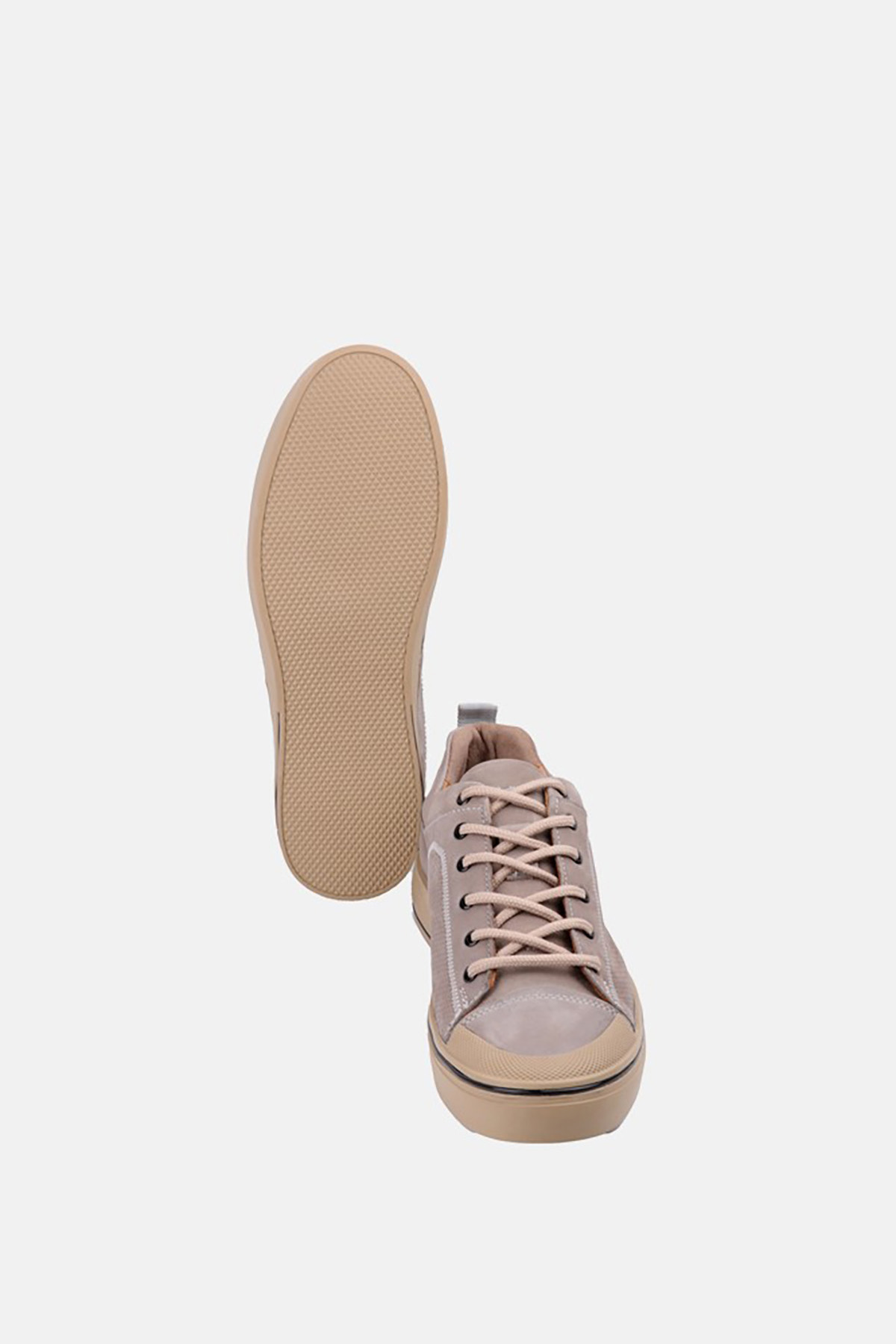 Erkek Termo Taban Casual Deri Ayakkabı 17134 Bej - Görsel 5