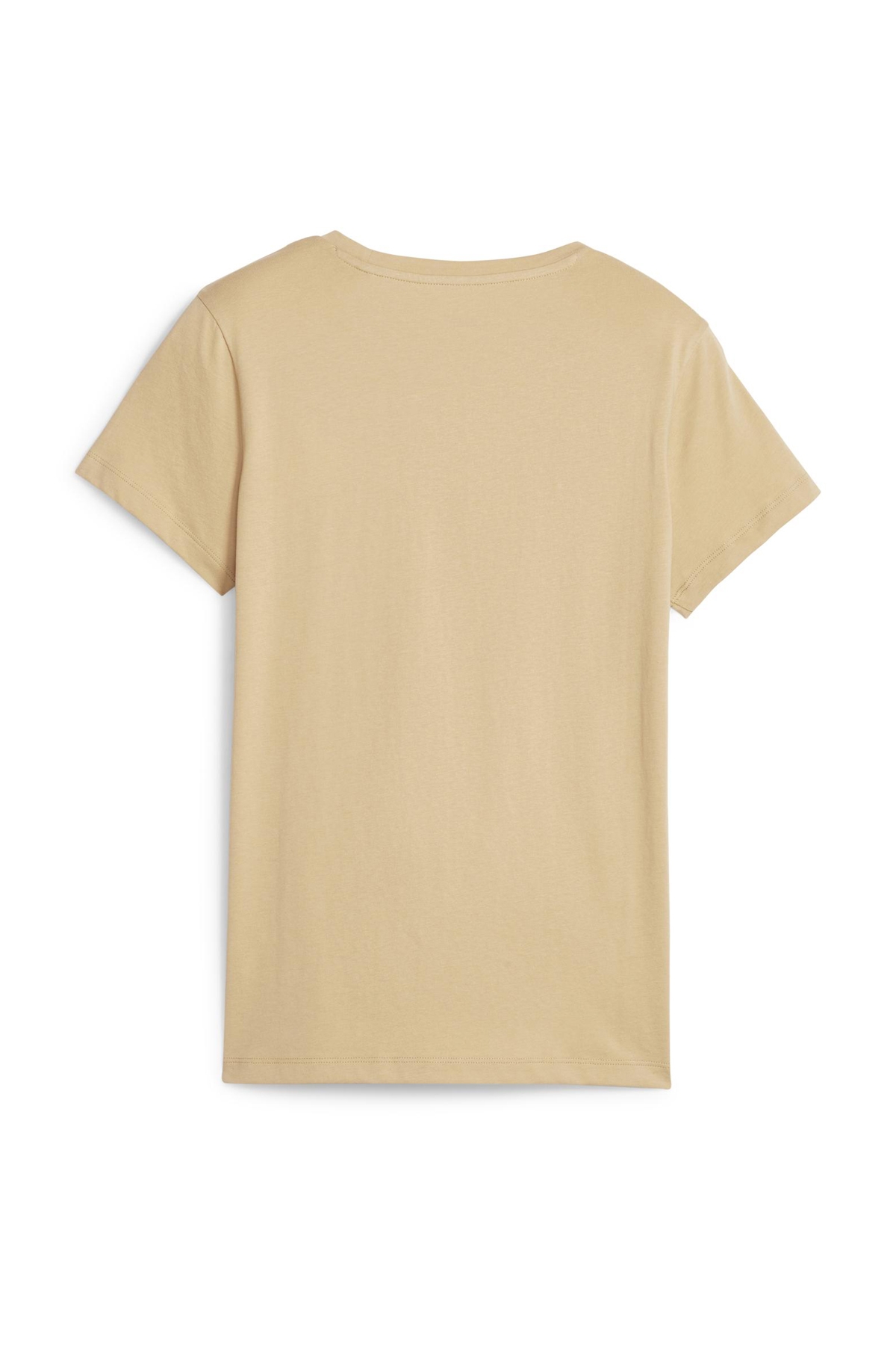 Kısa Flo Bej Kadın Kol Puma T-Shirt Dune Tee ESS+ | Sand ANIMAL 101816566