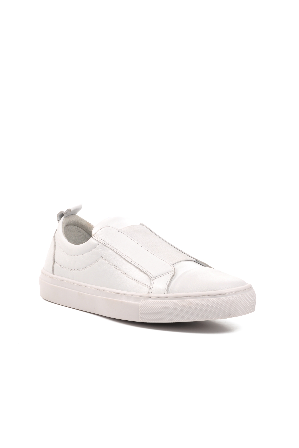 Rcdl 4215 Beyaz Hakiki Deri Erkek Casual Ayakkabı - Görsel 4