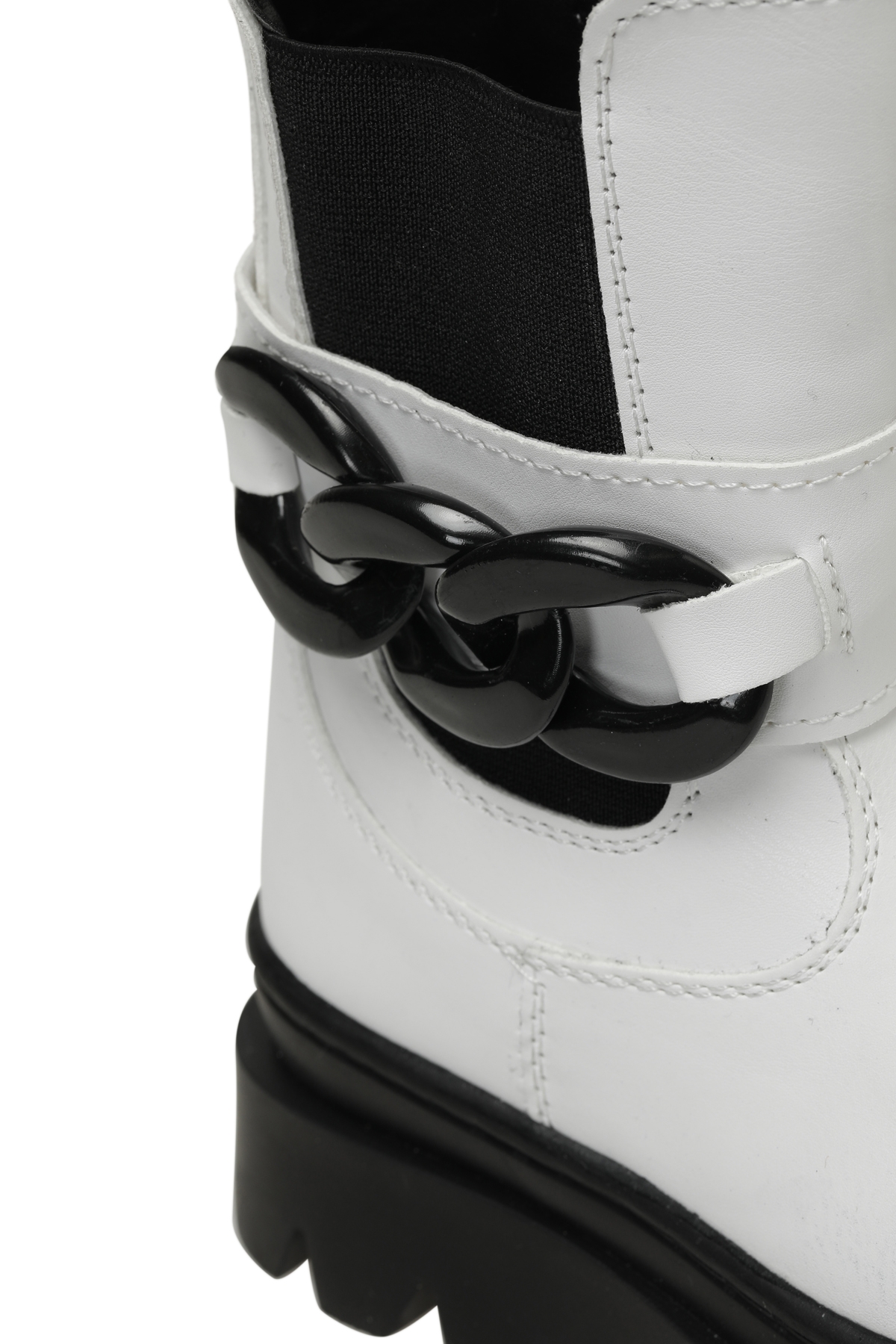 BINONO HERAS T STK P 3PR Beyaz Kız Çocuk Biker Bot - Görsel 8