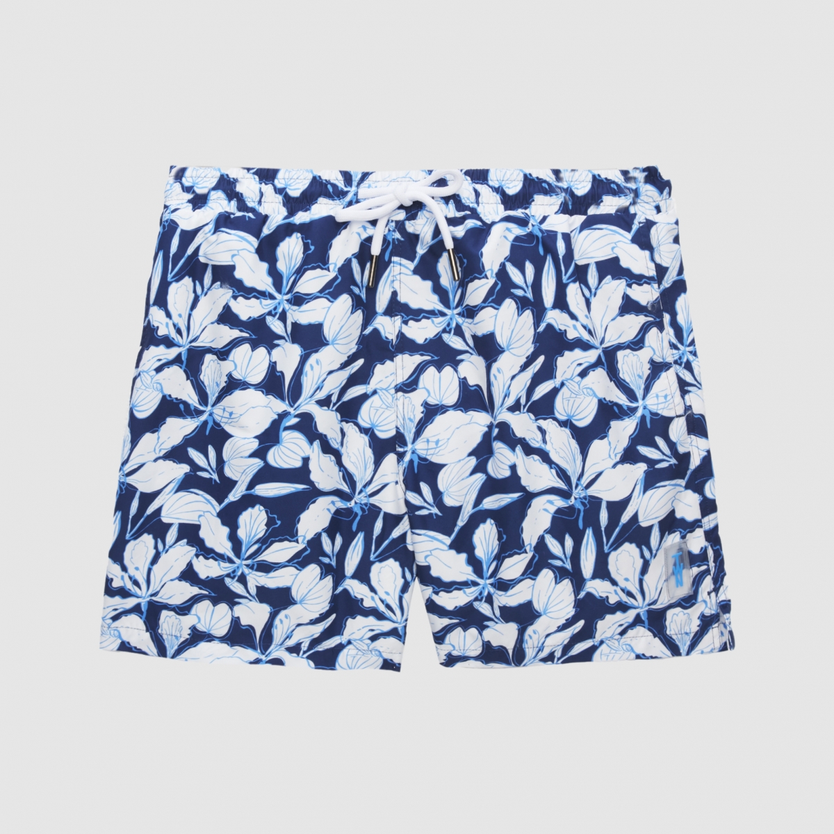 TWNRegular Fit Lacivert Baskılı Şort Mayo