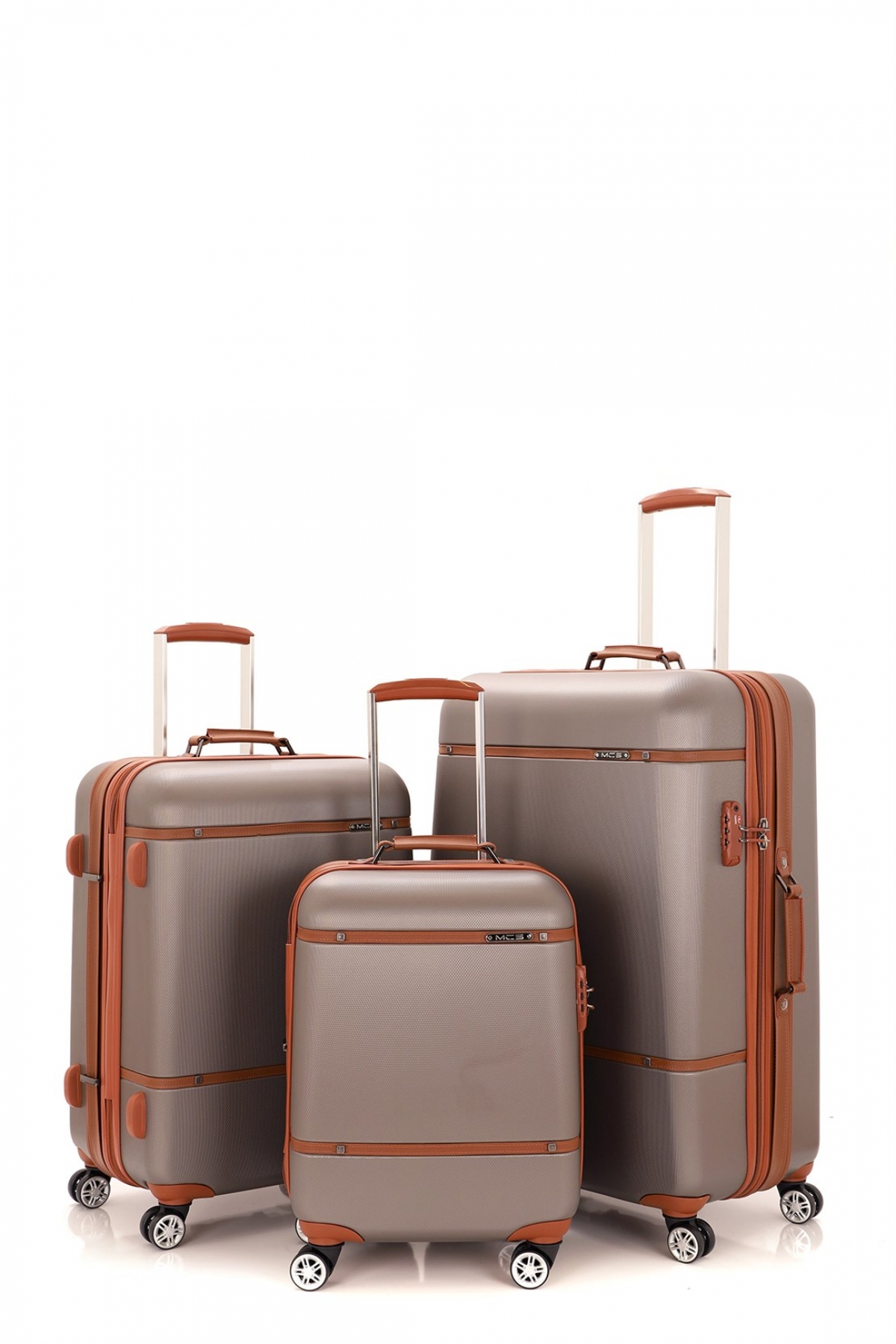 Mçs Üçlü Lüx Abs Valiz Seti V209 Fiyatları | Flo