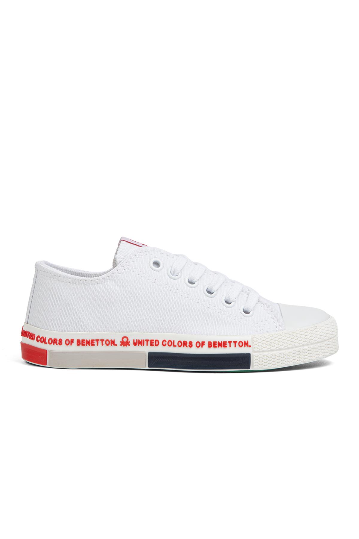 ® | BN-70017 - 3374 Beyaz Kirmizi - Kadın Spor Ayakkabı - Görsel 2