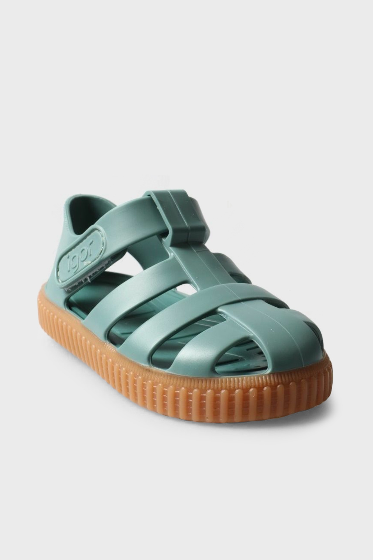 Unisex Çocuk Sandalet S10291 KOYU YEŞİL - Görsel 3