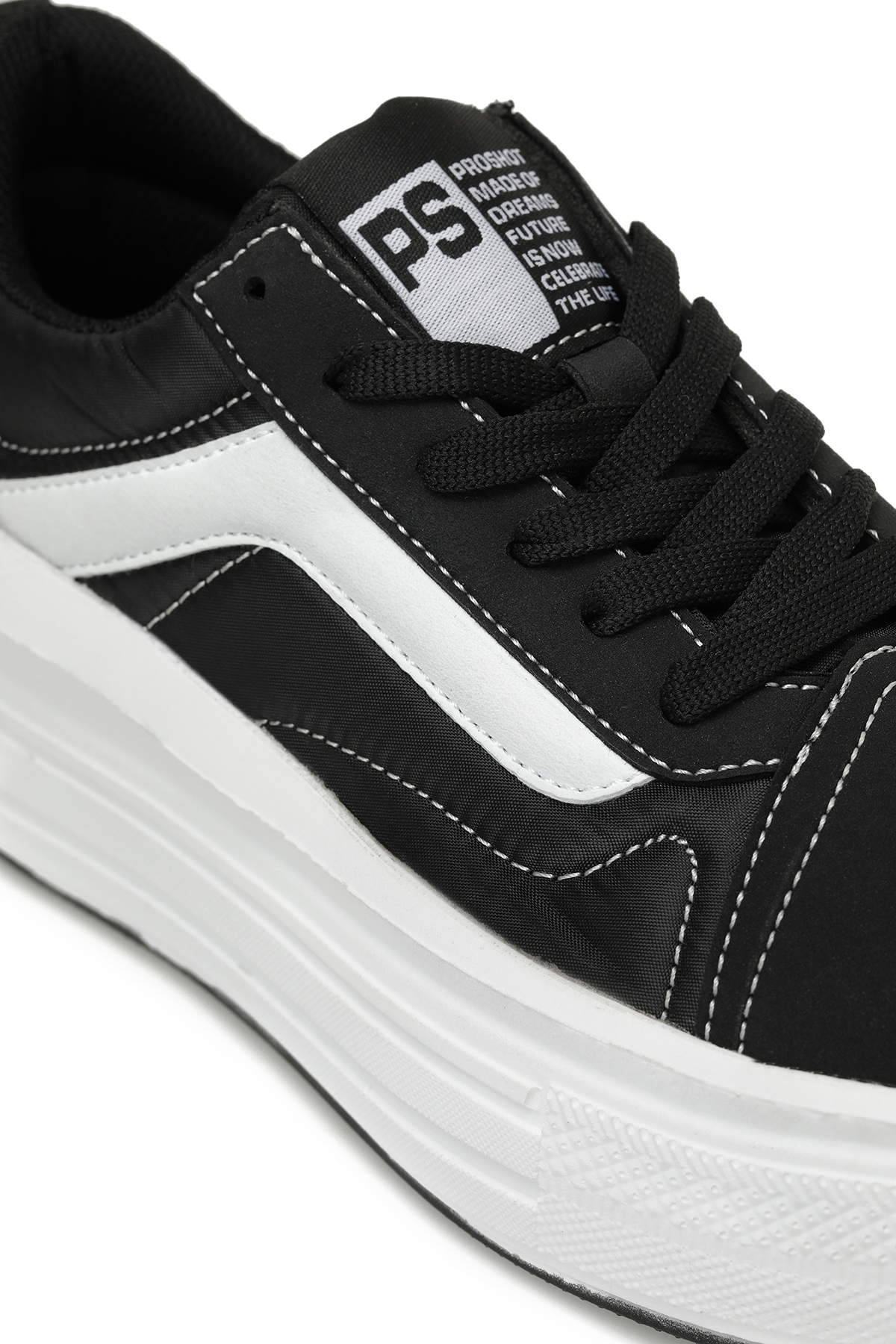 PROSHOT YUMI W 3PR Siyah Kadın Sneaker - Görsel 8