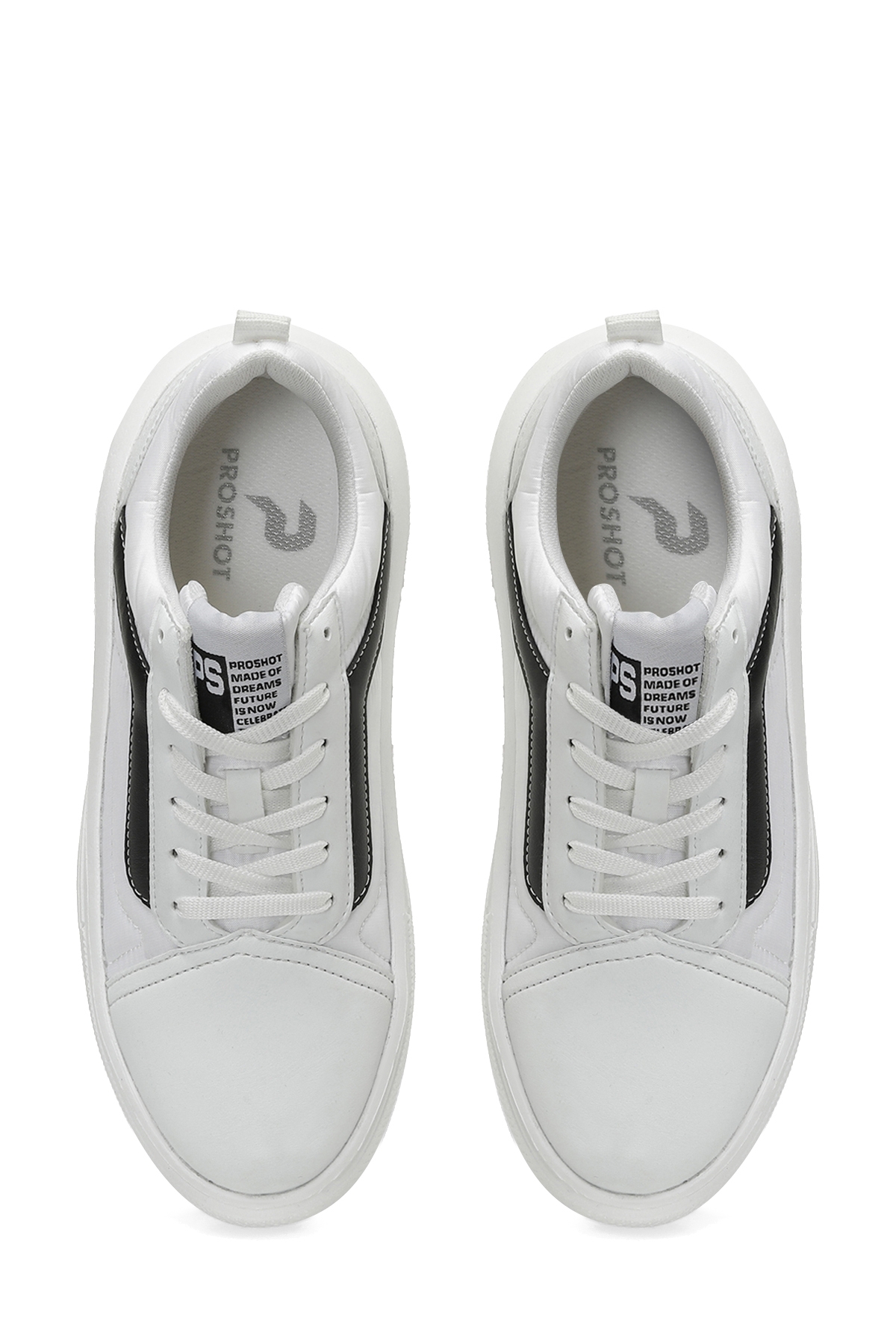 YUMI W 3PR Beyaz Kadın Sneaker - Görsel 5