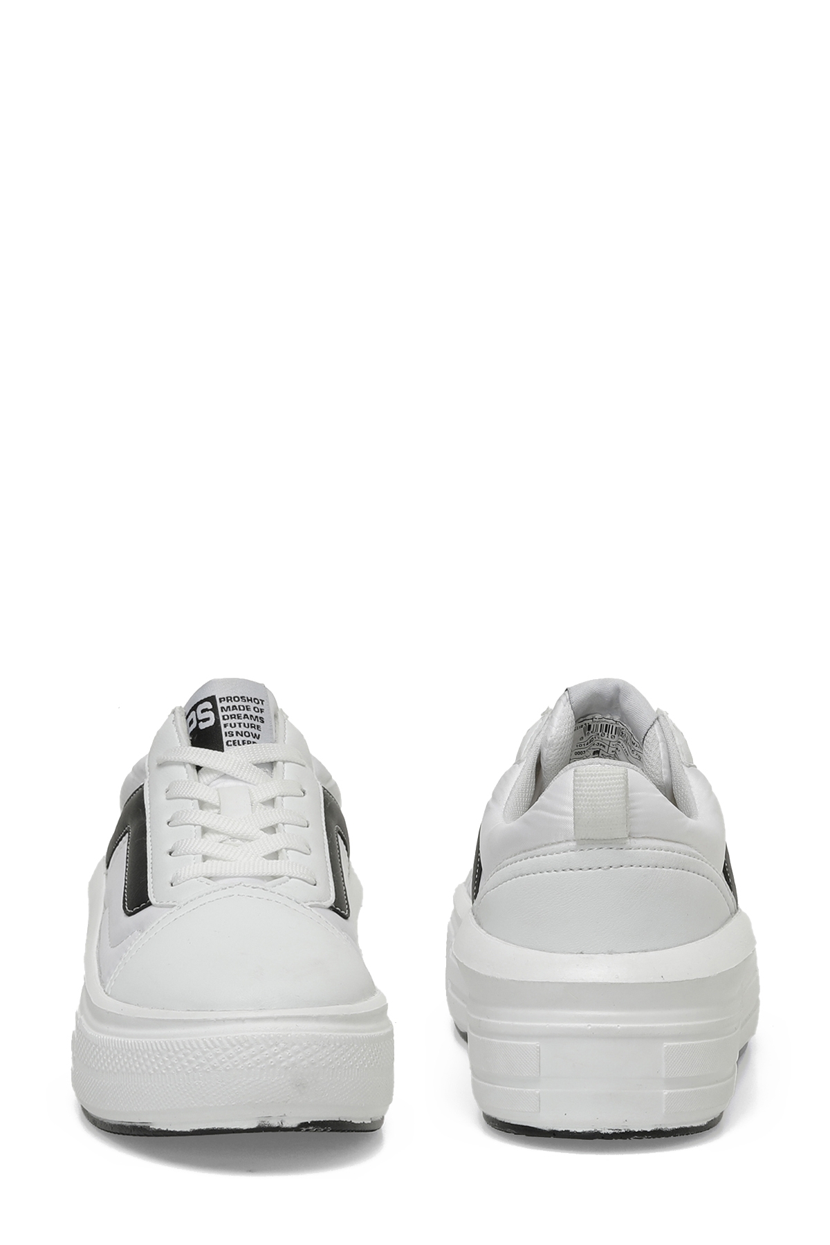 YUMI W 3PR Beyaz Kadın Sneaker - Görsel 6