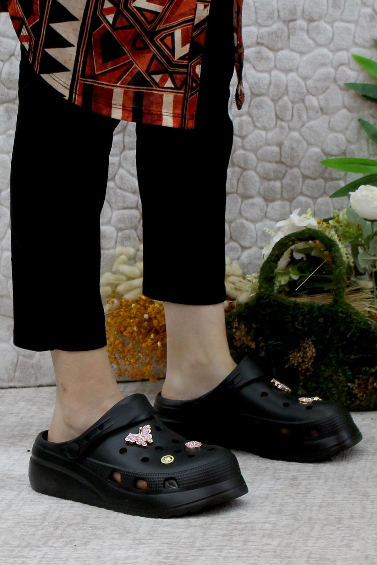 EZZ0129 Plaj Deniz Havuz Terliği Hafif Rahat Esnek Kadın Terlik - Görsel 3