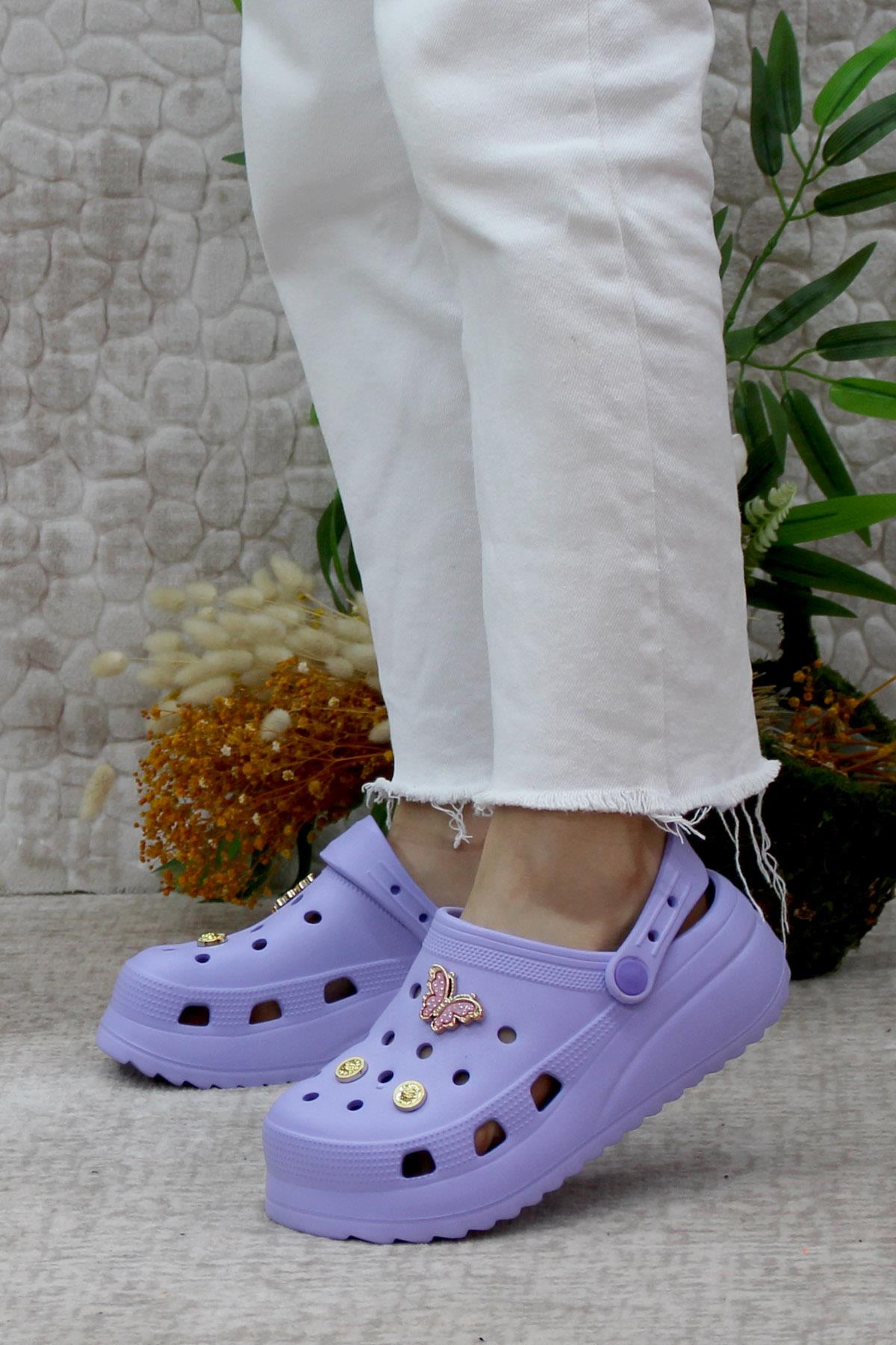 EZZ0129 Plaj Deniz Havuz Terliği Hafif Rahat Esnek Kadın Terlik - Görsel 4