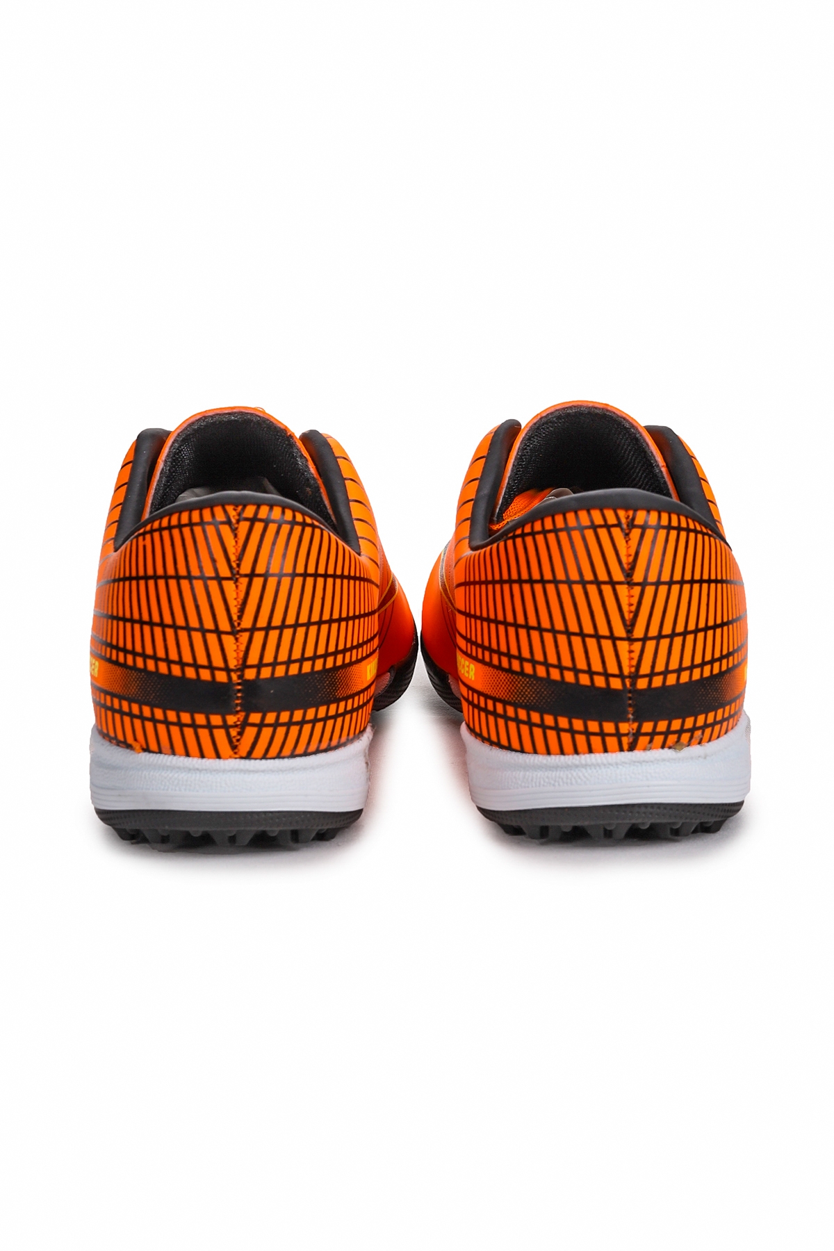130 Halı Saha Erkek Çocuk Futbol Ayakkabı Turuncu - Siyah - Görsel 5
