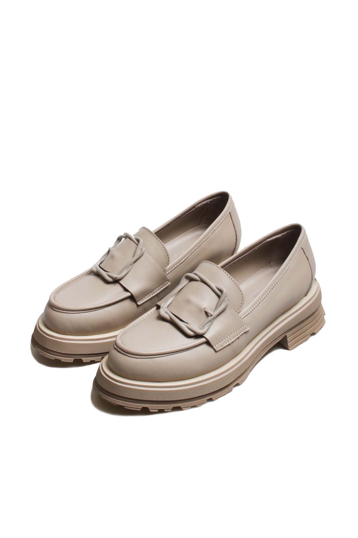 Hakiki Deri Kadın Casual Ayakkabı 965ZA3287 - Görsel 6