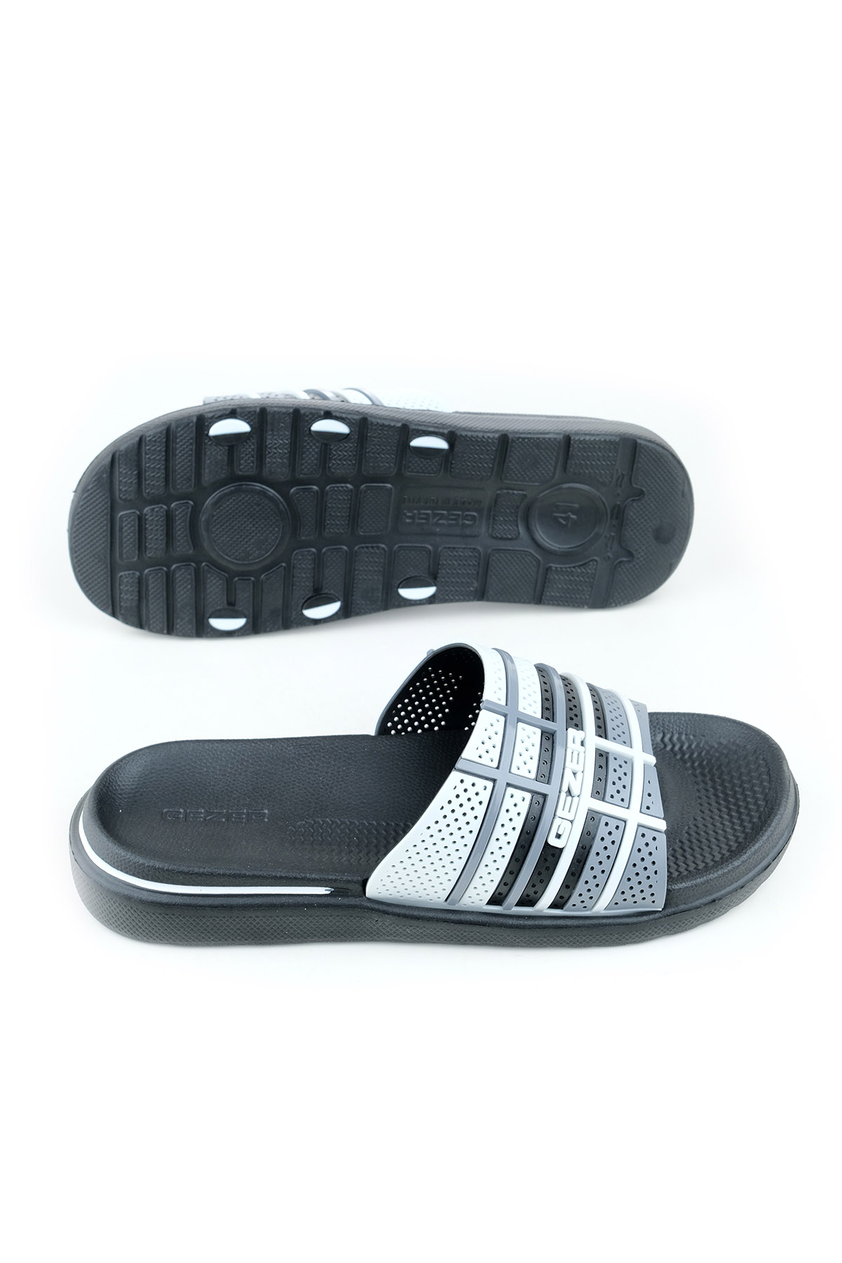 Gezer Gezer Siyah Yazlık Erkek Eva Terlik Sandalet & Terlik | Flo Siyah - 6. görsel