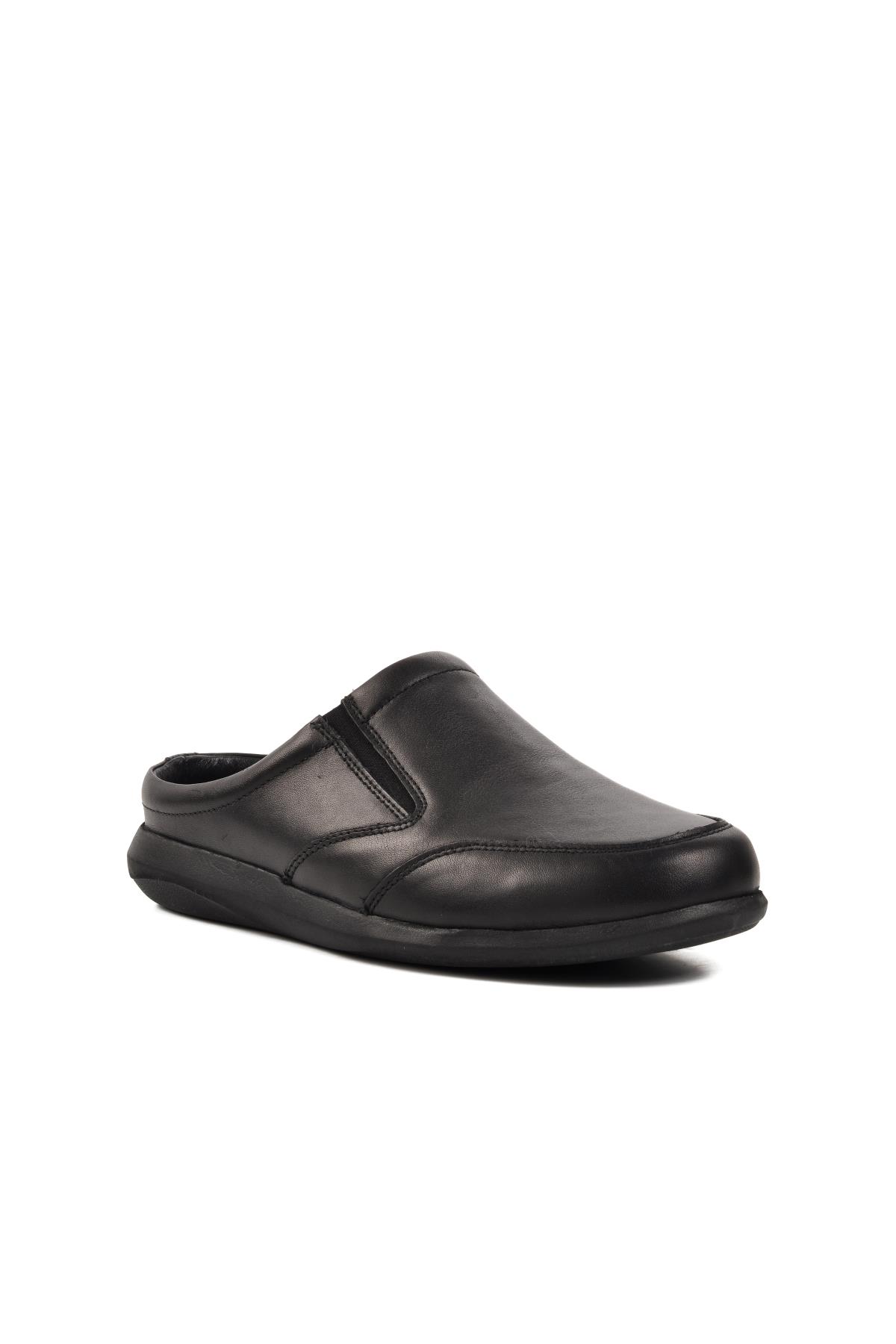 Sekurlet 1372 Hakiki Deri Siyah Erkek Günlük Ayakkabı - Görsel 4