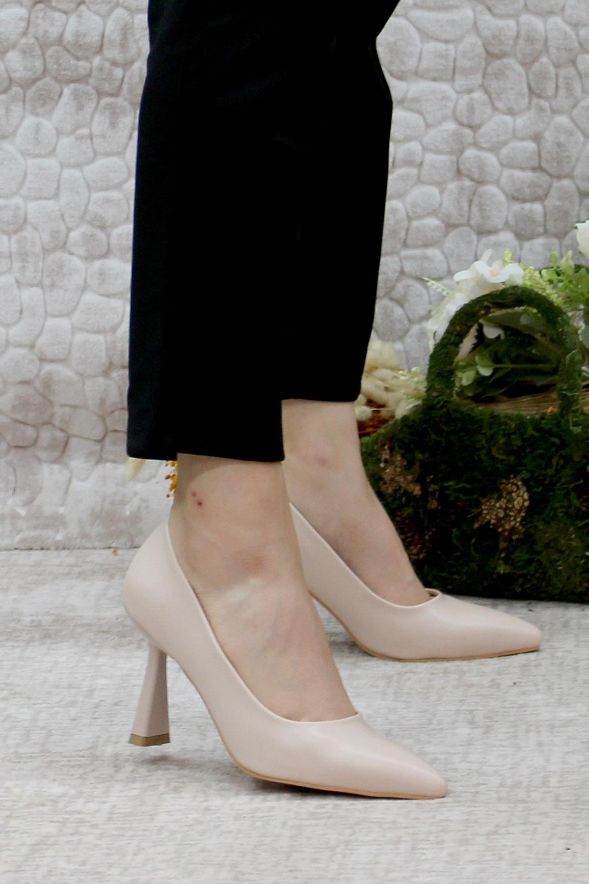 721 Fashion Stiletto Topuklu Kadın Ayakkabı - Görsel 2