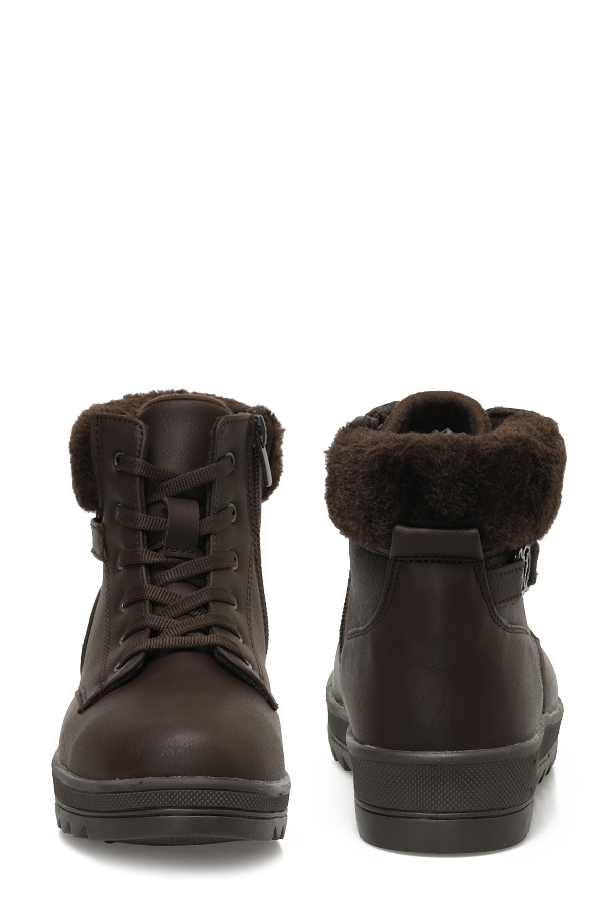 Polaris Polaris 318683.Z 3PR Kahverengi Kadın Bot Flo'da! Kahverengi - 6. görsel