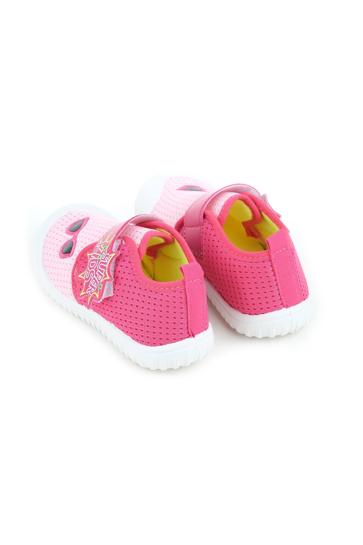 Yazlık Keten Kız Çocuk Ayarlanabilir Ayakkabı - Görsel 5