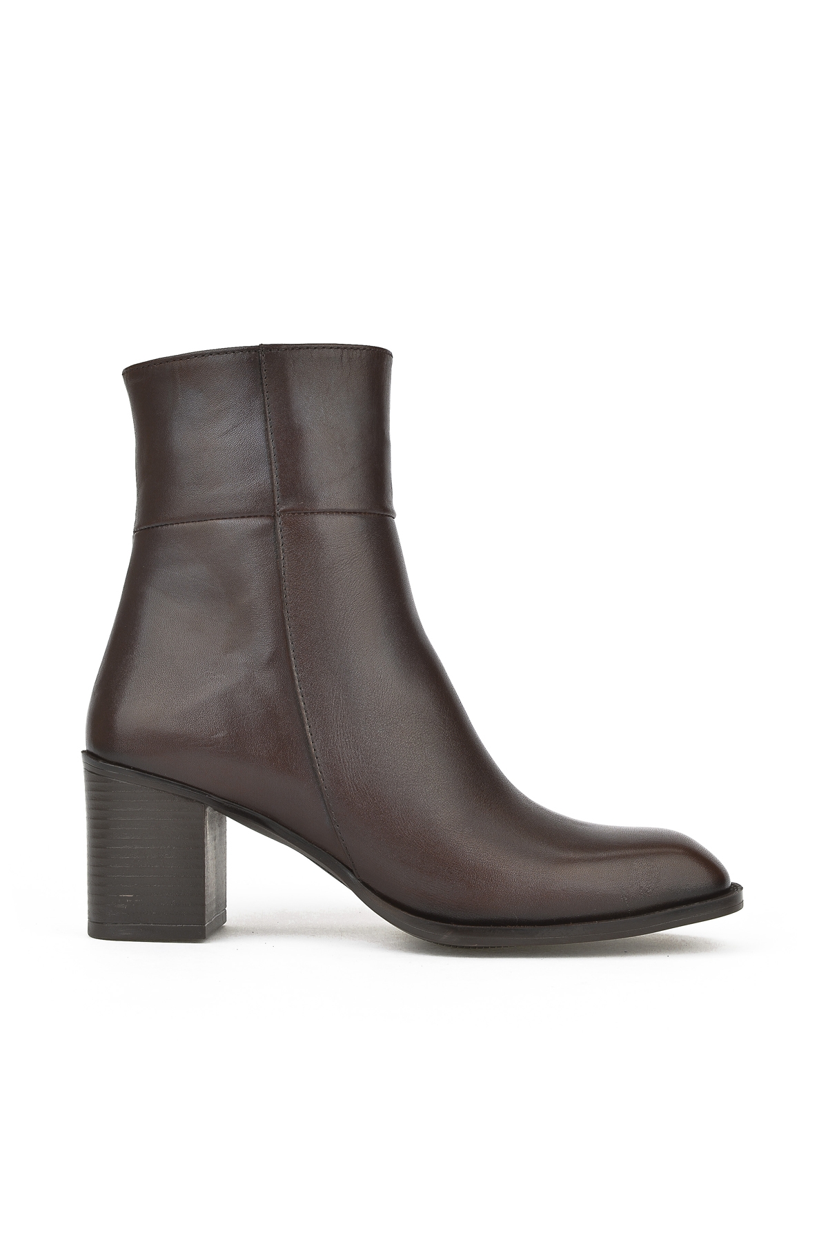 Kadın Hakiki Deri Bot 13319Z66350 Kahve - Görsel 2