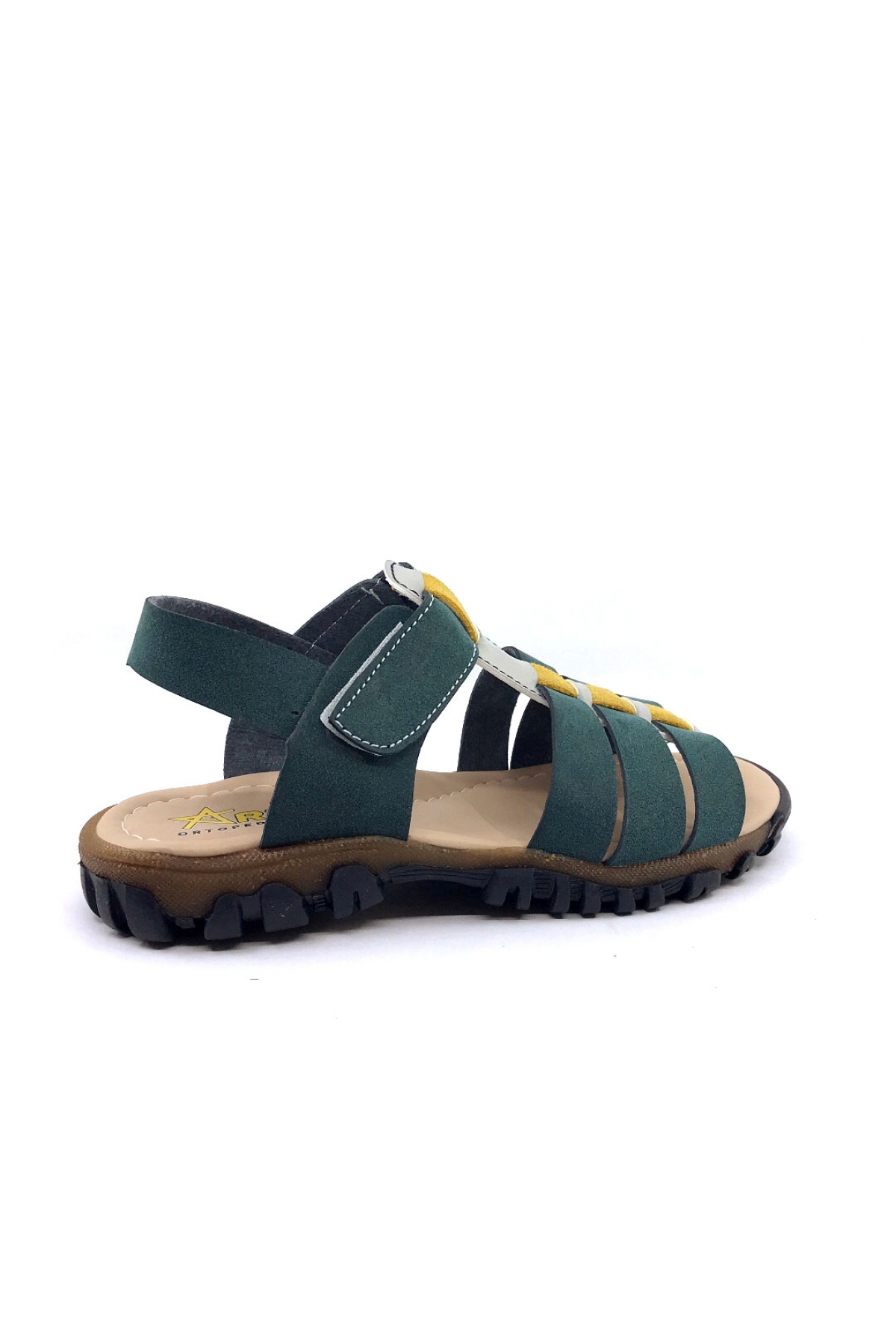 4005 Şeritli Erkek Çocuk Sandalet Ayakkabı - Görsel 5