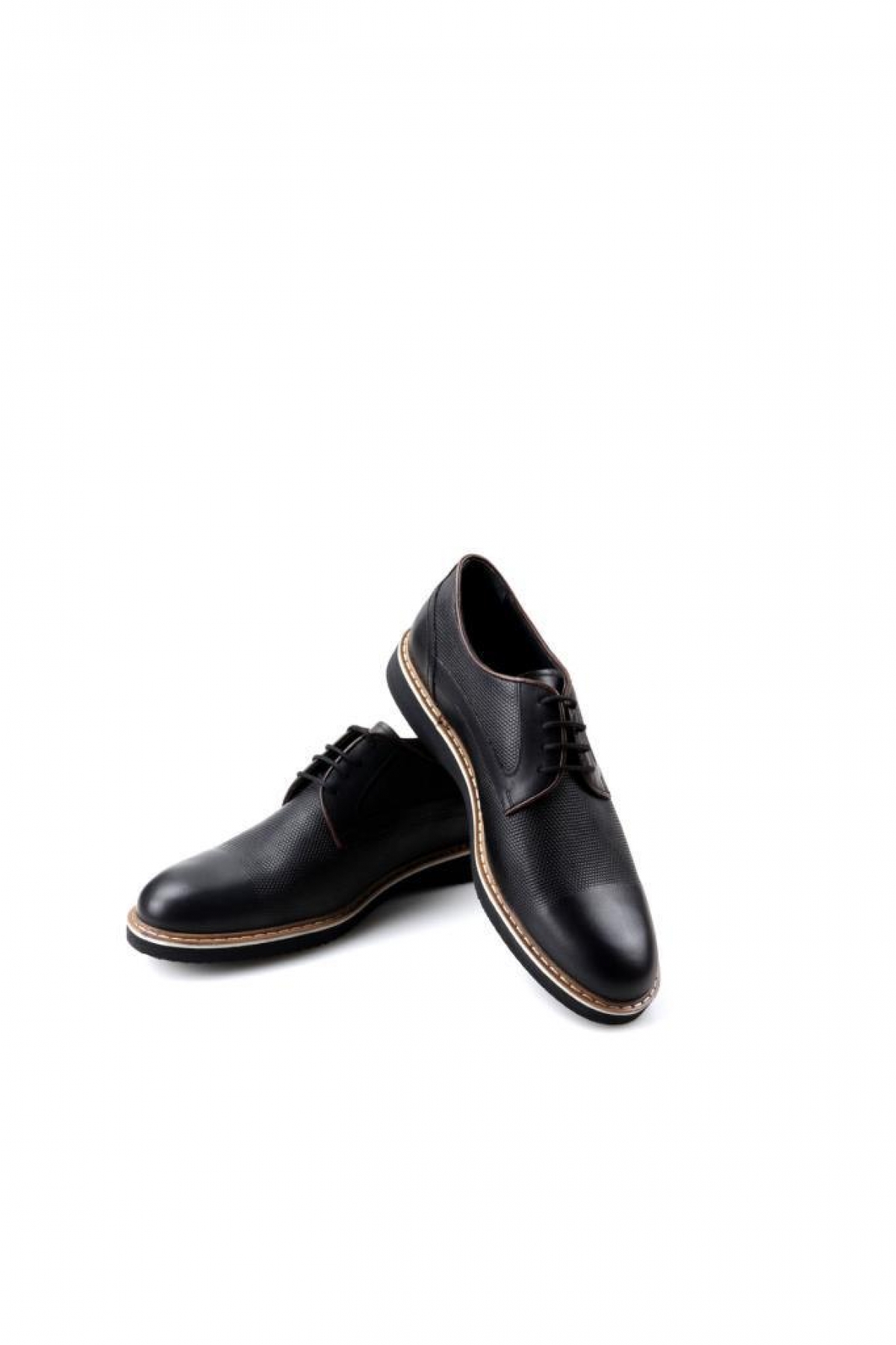 02583 Erkek Eva Günlük Deri Ayakkabı - Görsel 5