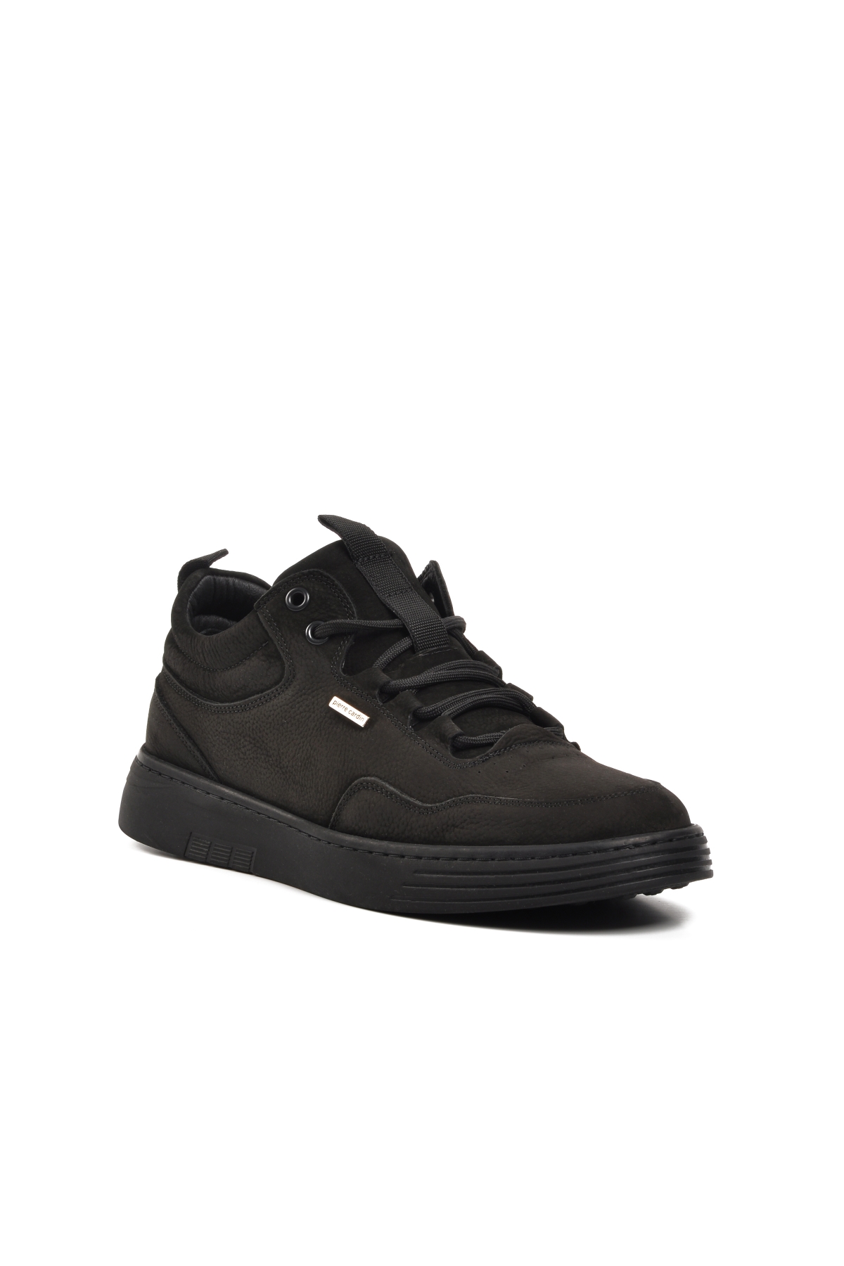 779616 Siyah Nubuk Hakiki Deri Erkek Günlük Ayakkabı - Görsel 4