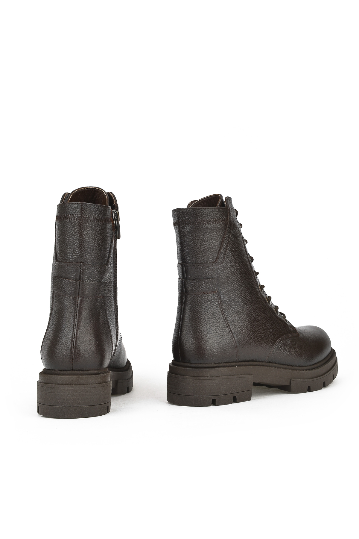 Kadın Hakiki Deri Bot 13319Z66286 Kahve - Görsel 4