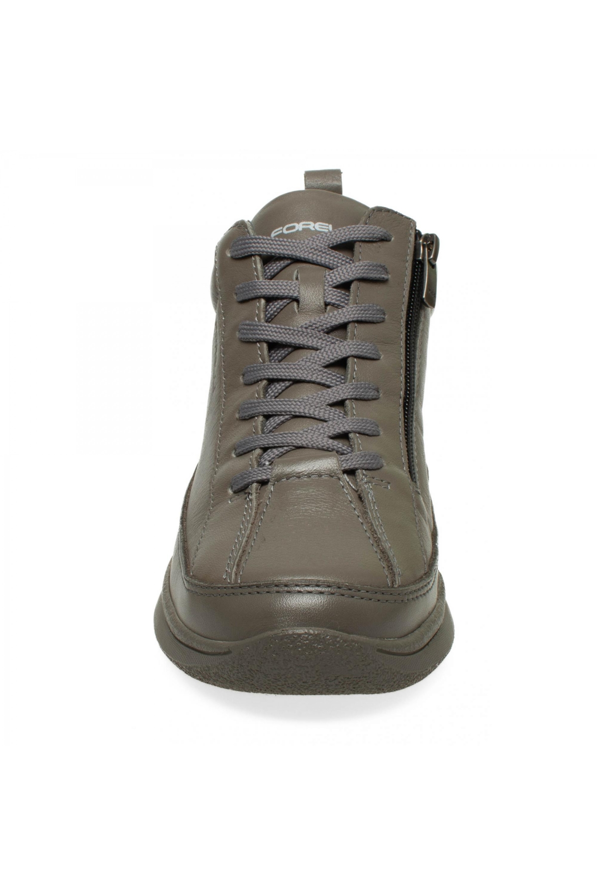 ̇ Neva 27954 Comfort Deri̇ Gri̇ Kadın Bot - Görsel 4