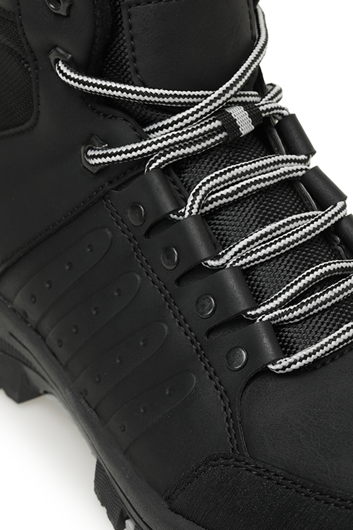 Polaris Polaris 357415.M3PR Siyah Erkek Outdoor Bot Outdoor Ayakkabı | Flo Siyah - 8. görsel