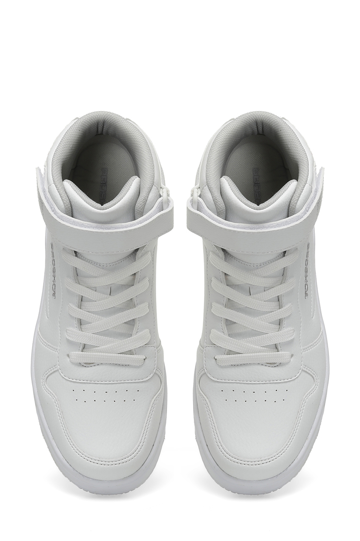 ADOR HI 3PR Beyaz Erkek High Sneaker - Görsel 5