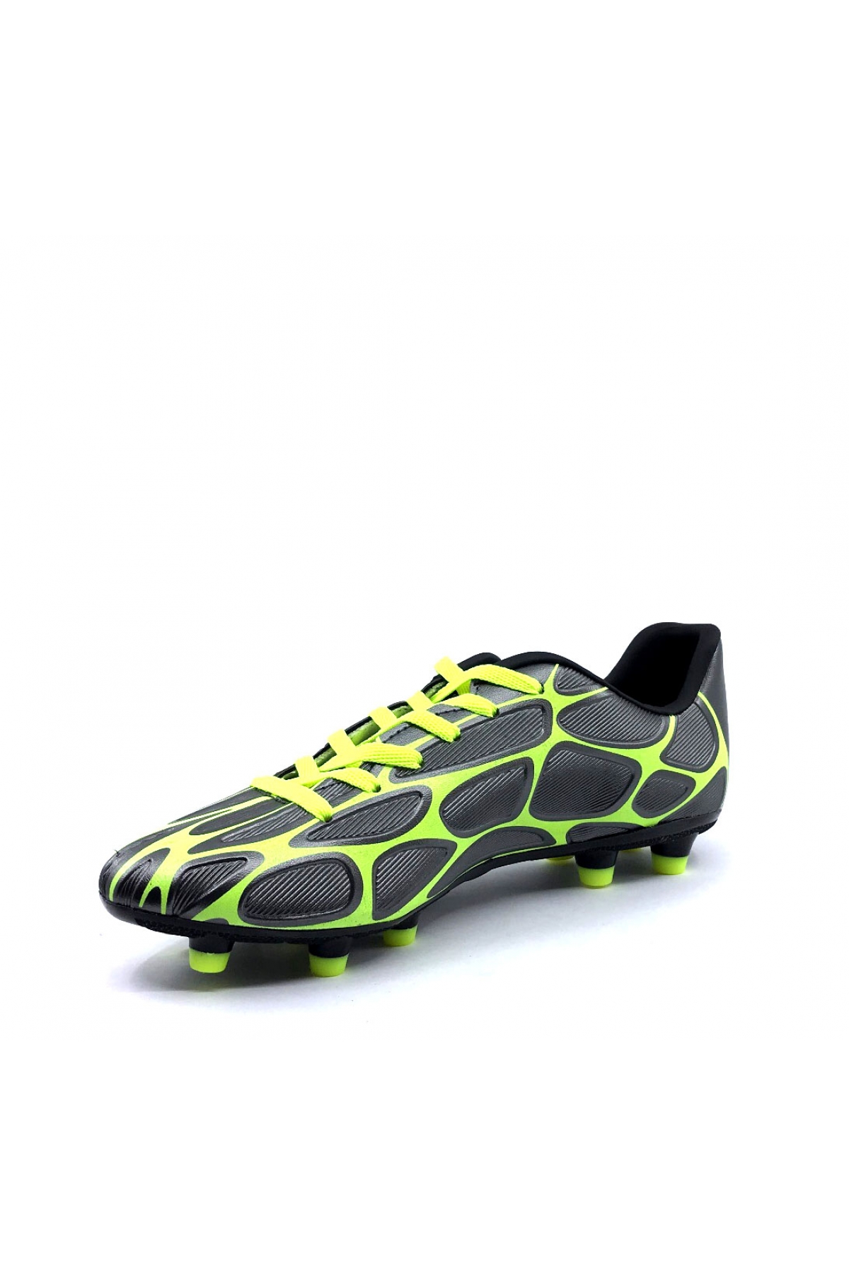 Gediz Gri-Sarı Krampon Çim Halı Saha Erkek Futbol Ayakkabı - Görsel 4