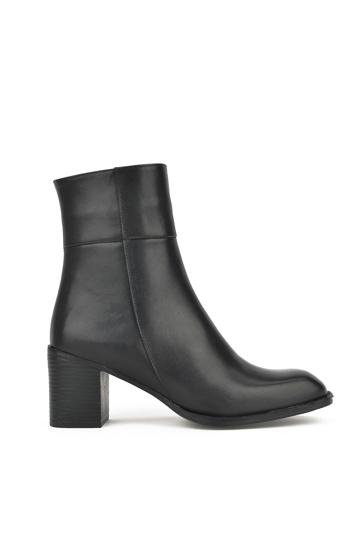 Kadın Hakiki Deri Bot 14319Z66350 Siyah - Görsel 2