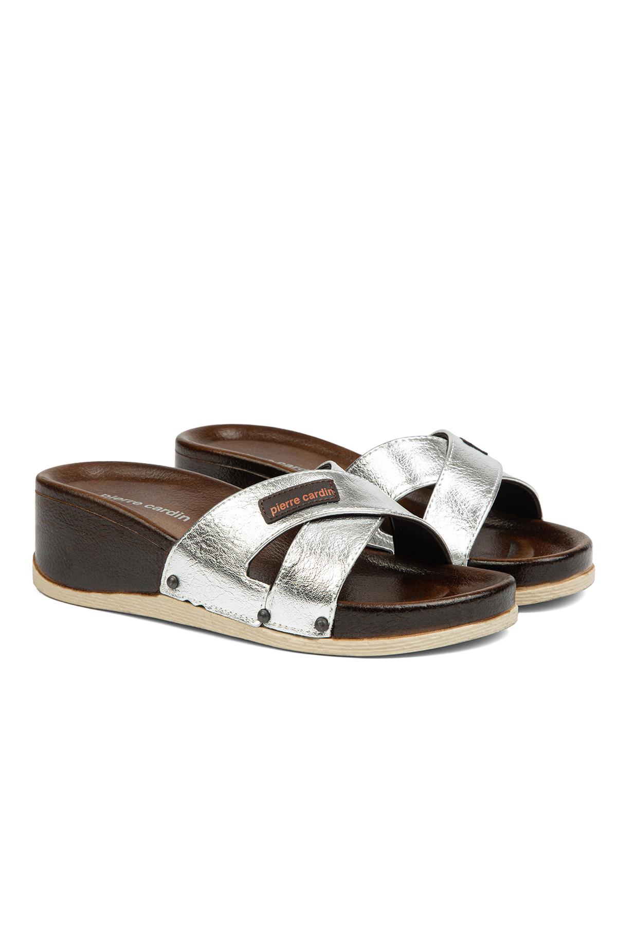 ® | PC-7010-Gumus - Kadın Terlik - Görsel 2